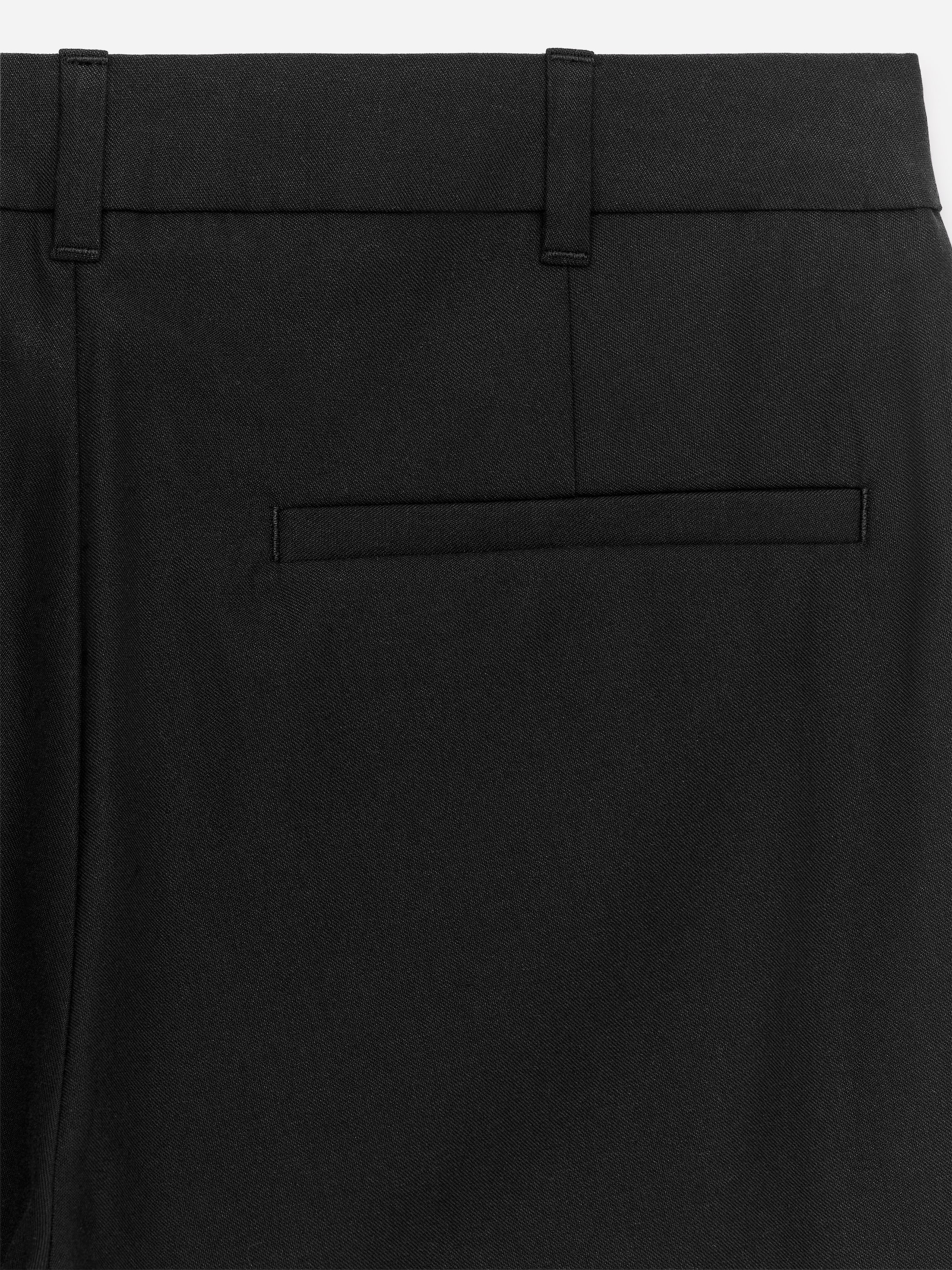 Byxor i ullblandning - Svart - Relaxed fit - Women - StillMedia/DescriptiveDetail - 2