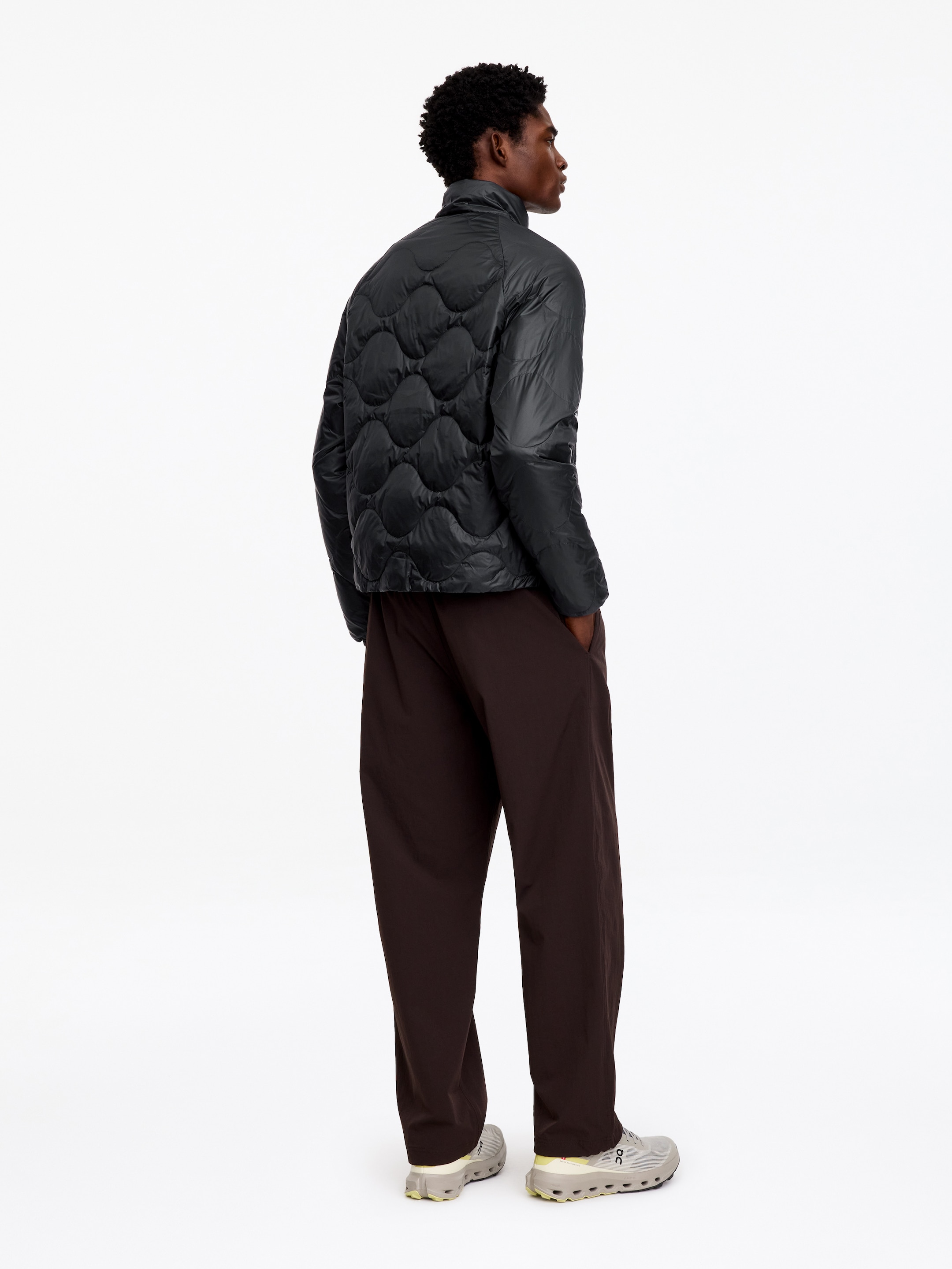 Ultralight Down Jacket - Dark Grey - Regular fit - men - StillMedia/Lookbook - 4