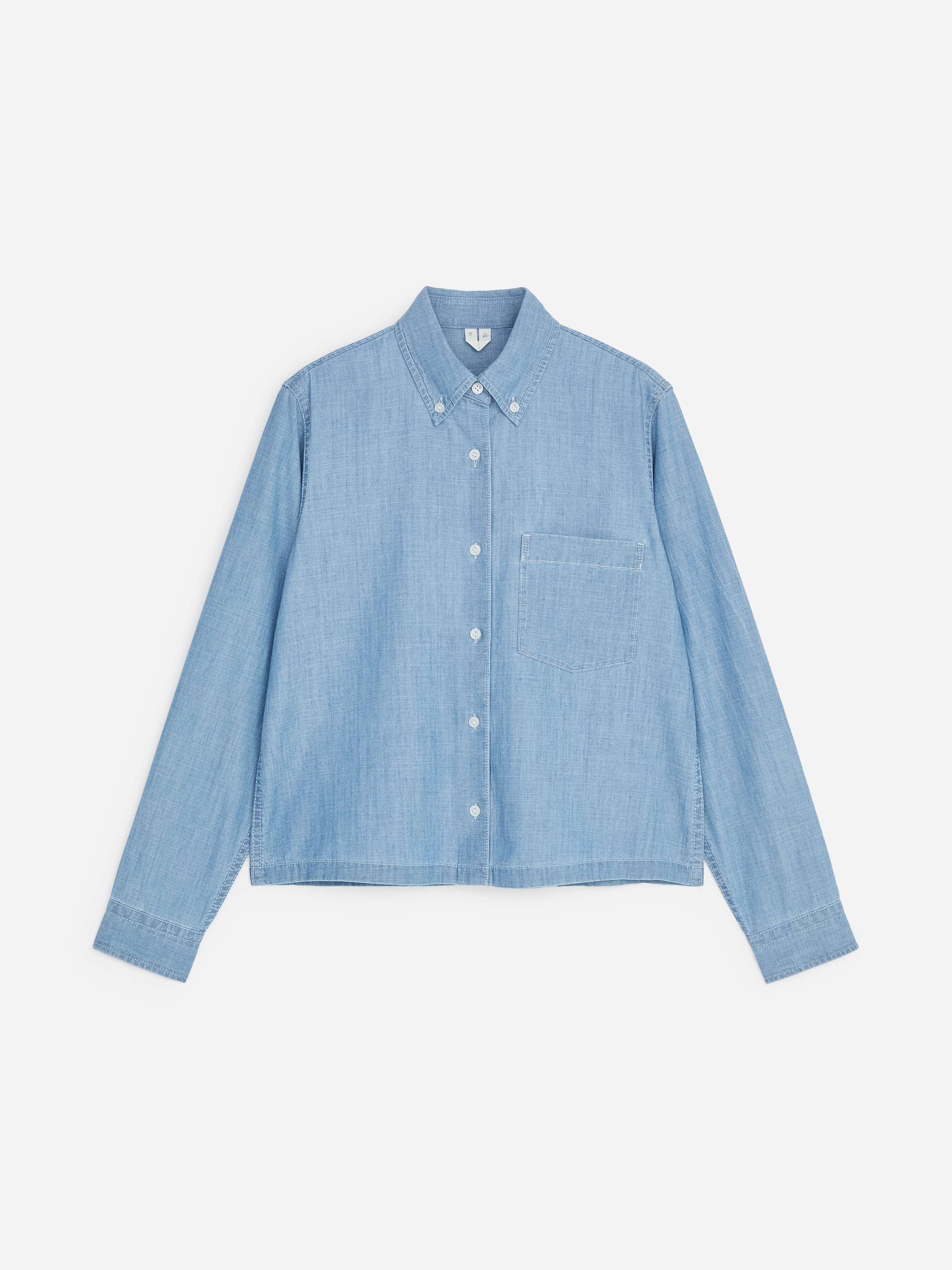 Hemd aus Baumwoll-Chambray - Hellblau - Regular Fit - women - StillMedia/DescriptiveStillLife - 1