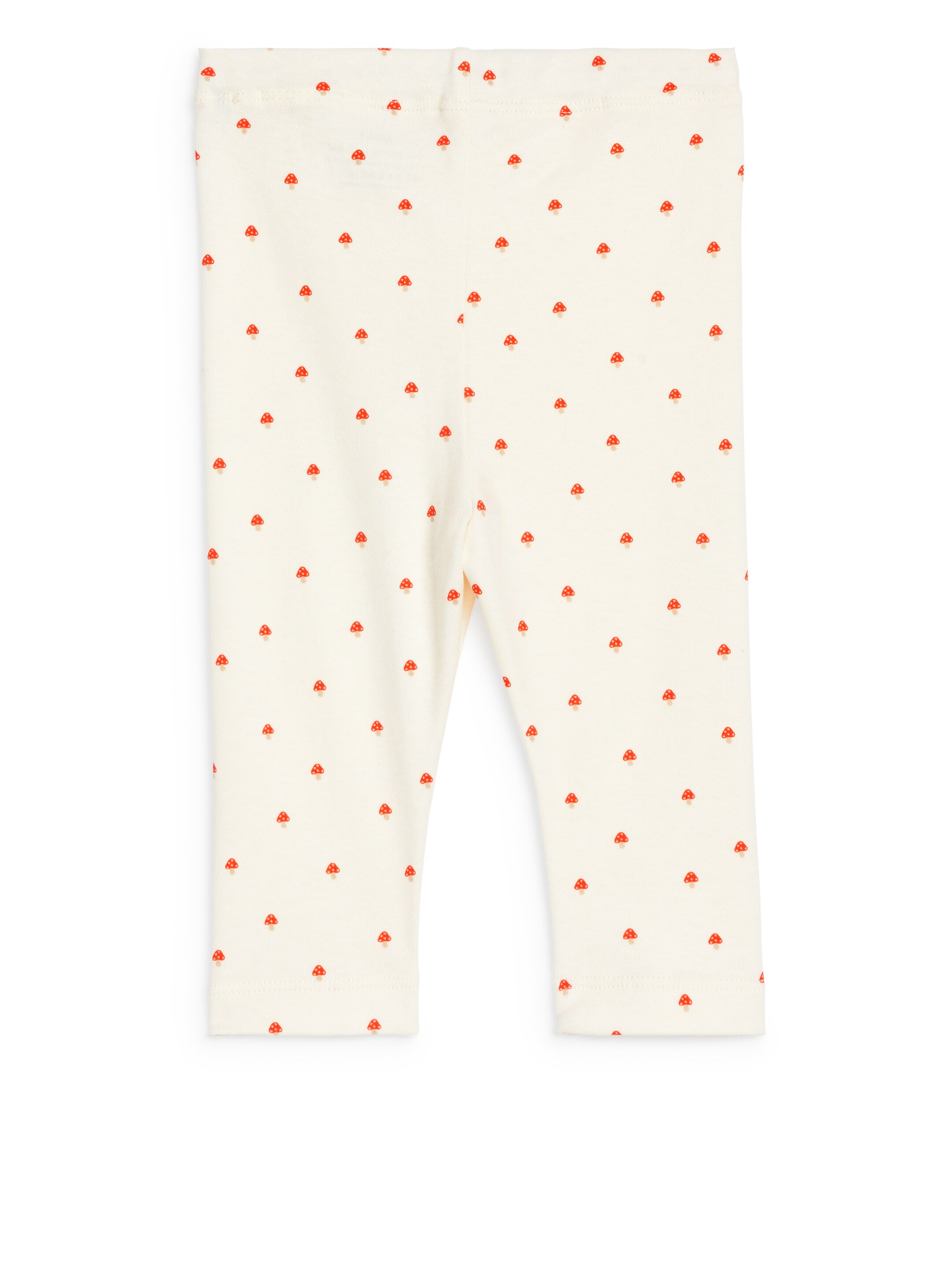 Grösseres Bild ansehen: Jerseyleggings - Cremeweiß/Pilze - KINDER | H&M CH 2