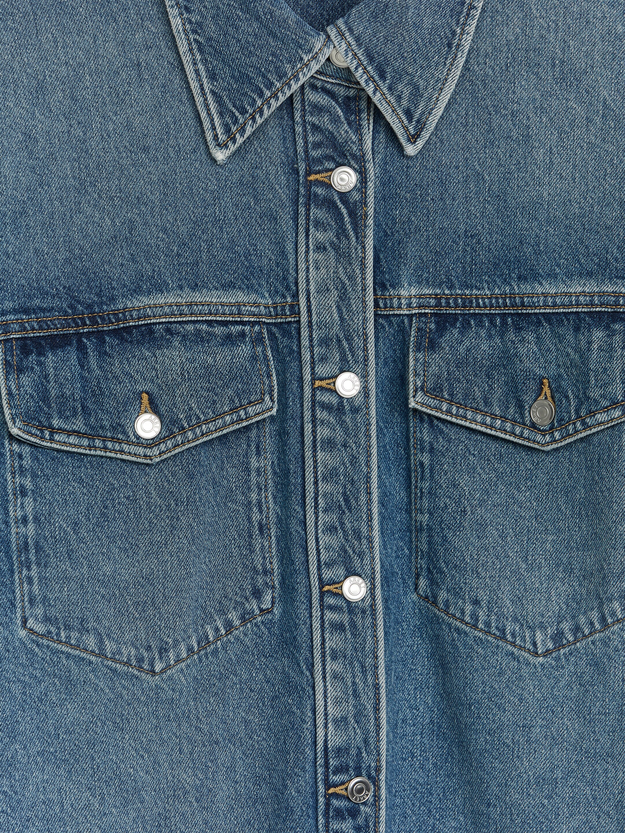 Größeres Bild ansehen: Oversize-Jeanshemd - Blau - Ladies | H&M DE 2