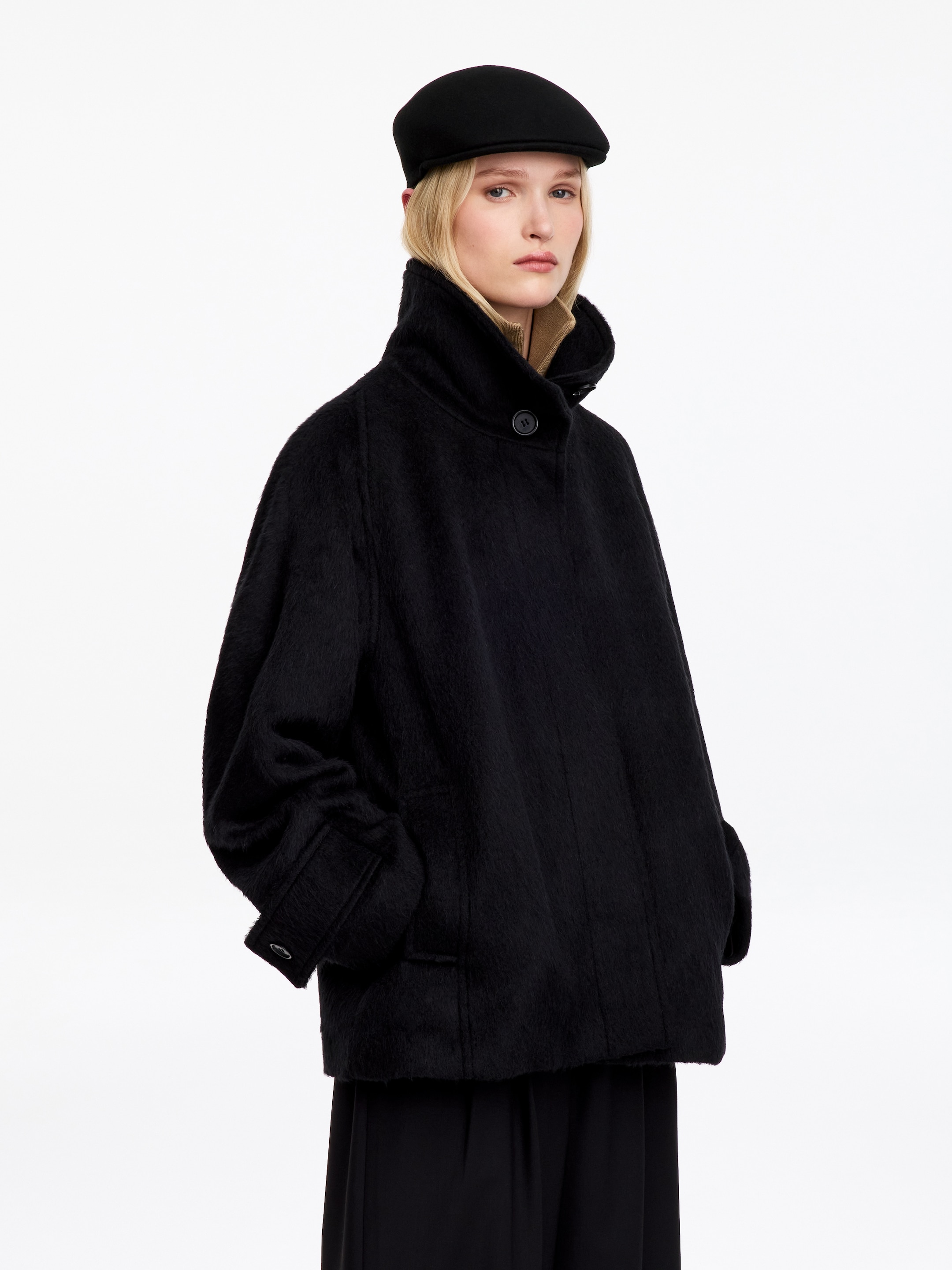 Cappellino in lana - Nero - women - StillMedia/Lookbook - 3