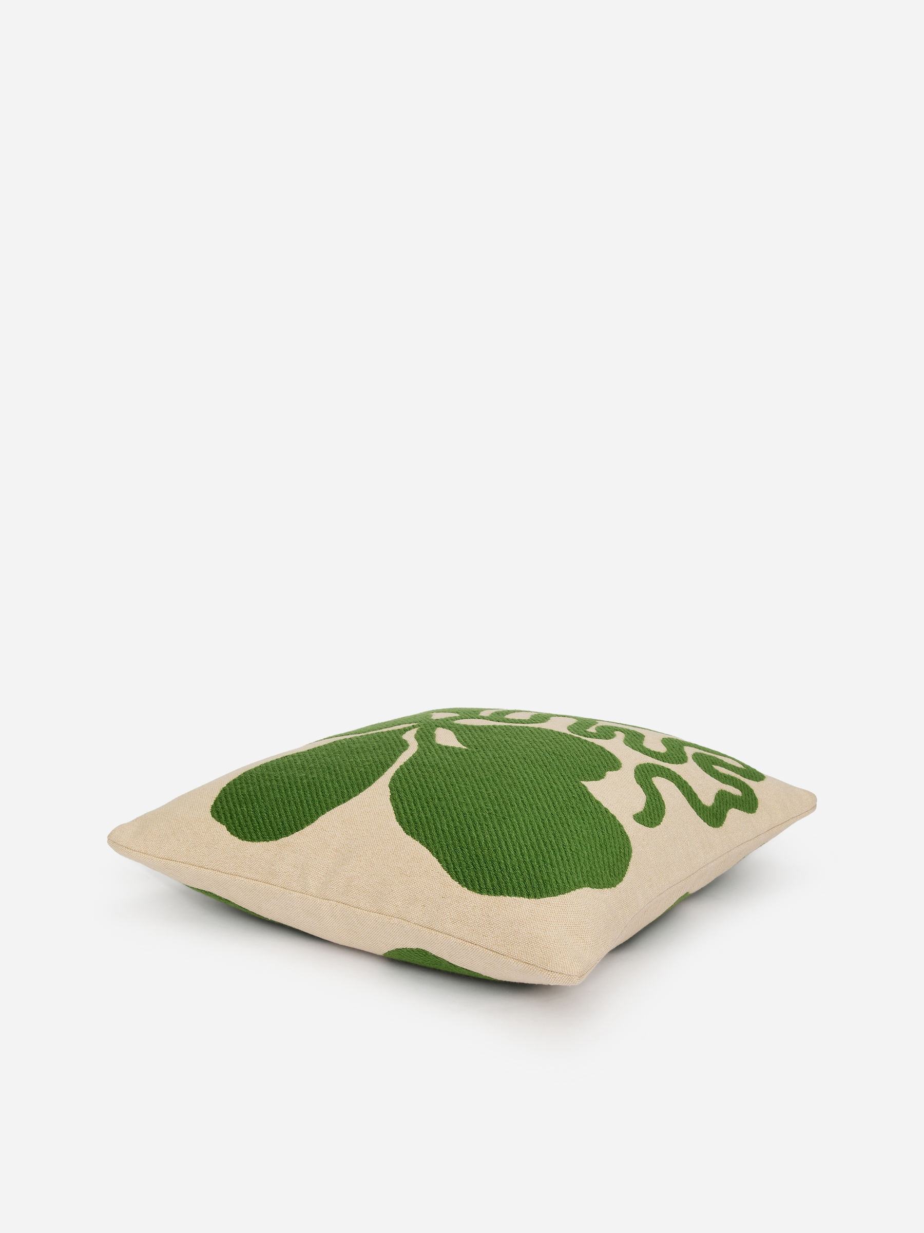 Cotton Wool Cushion Cover 50 x 50 cm-#5C7044-17590