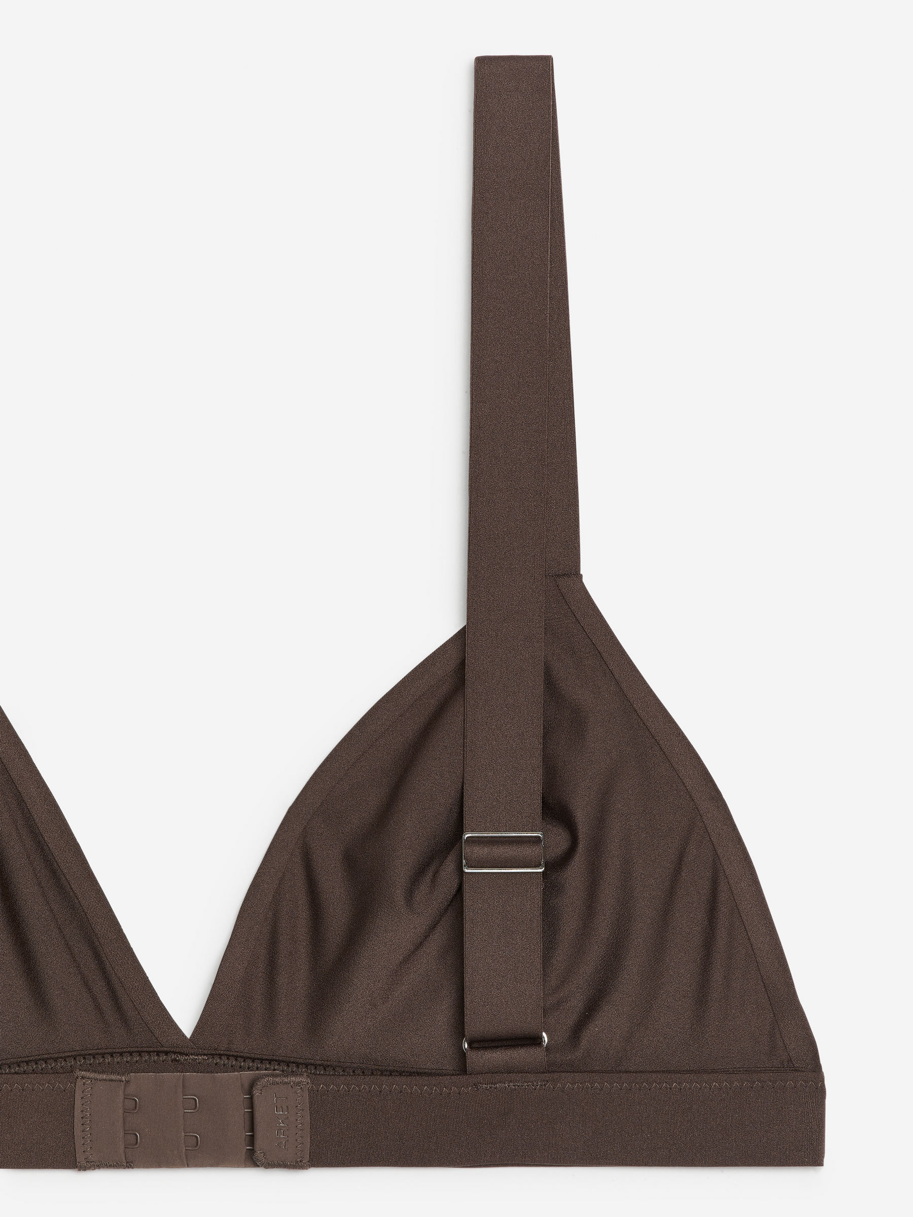 Soft Triangle Bra - Dark Brown - Regular fit - Women - StillMedia/DescriptiveDetail - 2