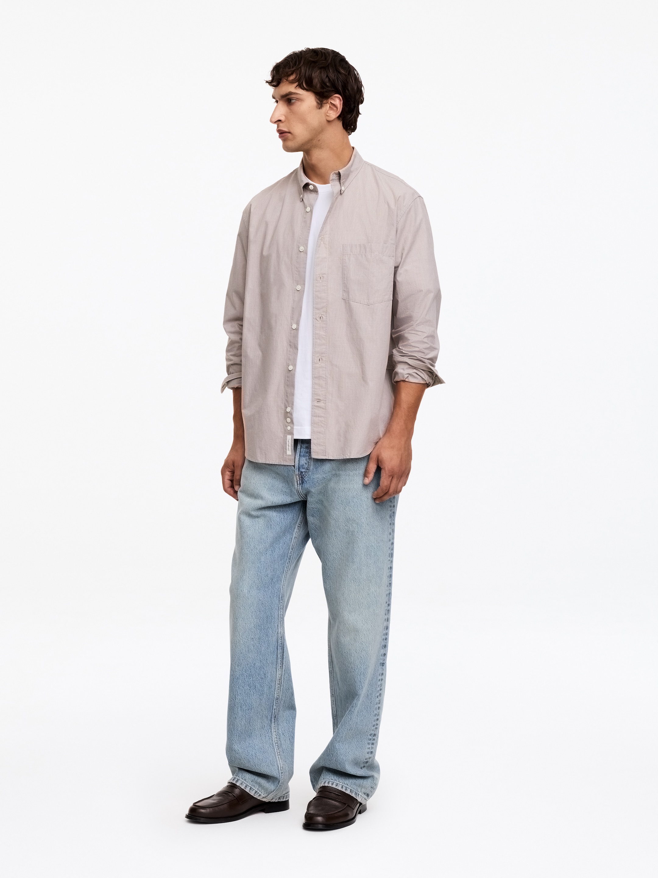 Jean large MIST - Bleu moyen - Loose fit - Homme - StillMedia/Lookbook - 16
