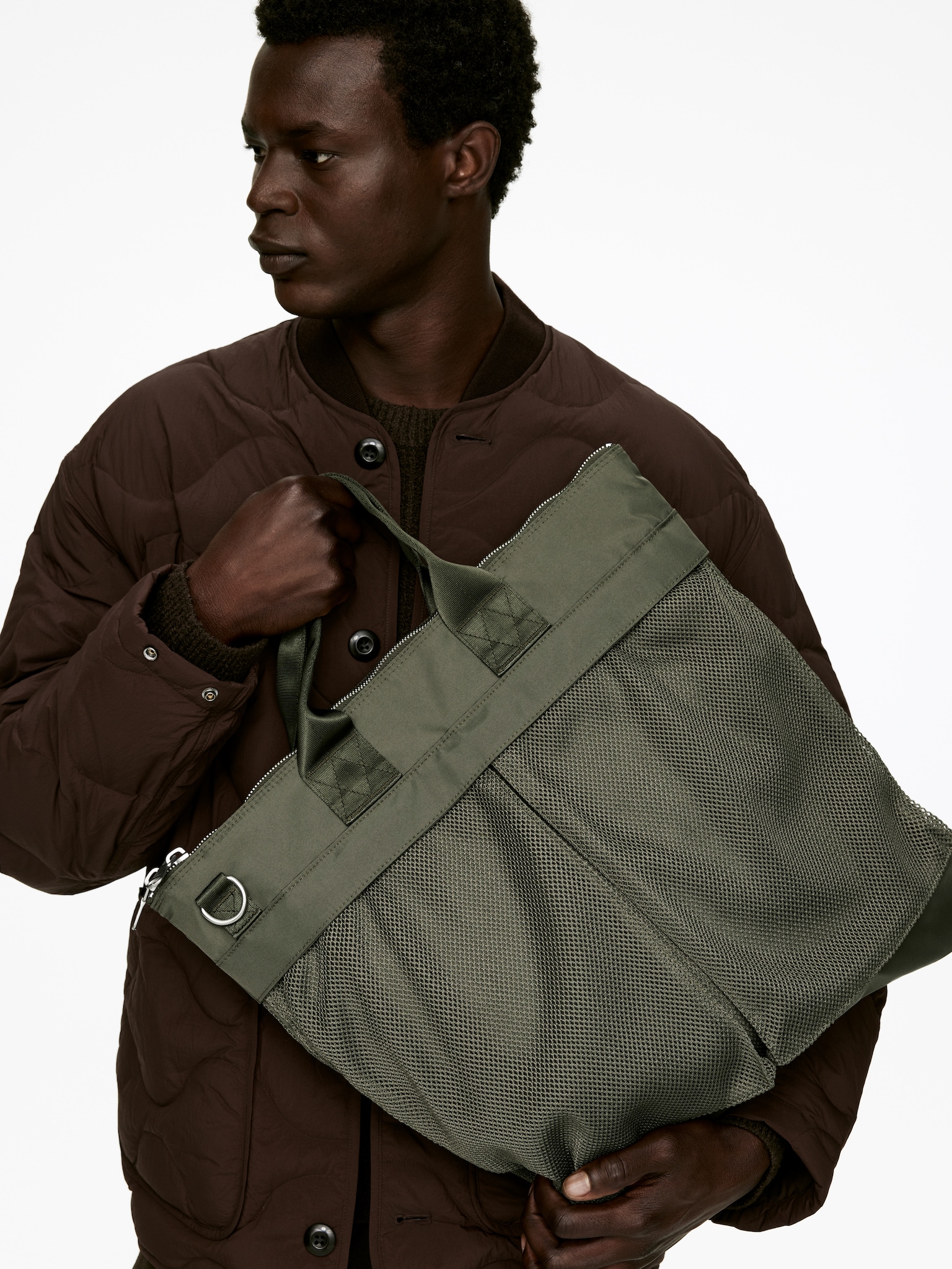 Bolsa para casco - Verde caqui