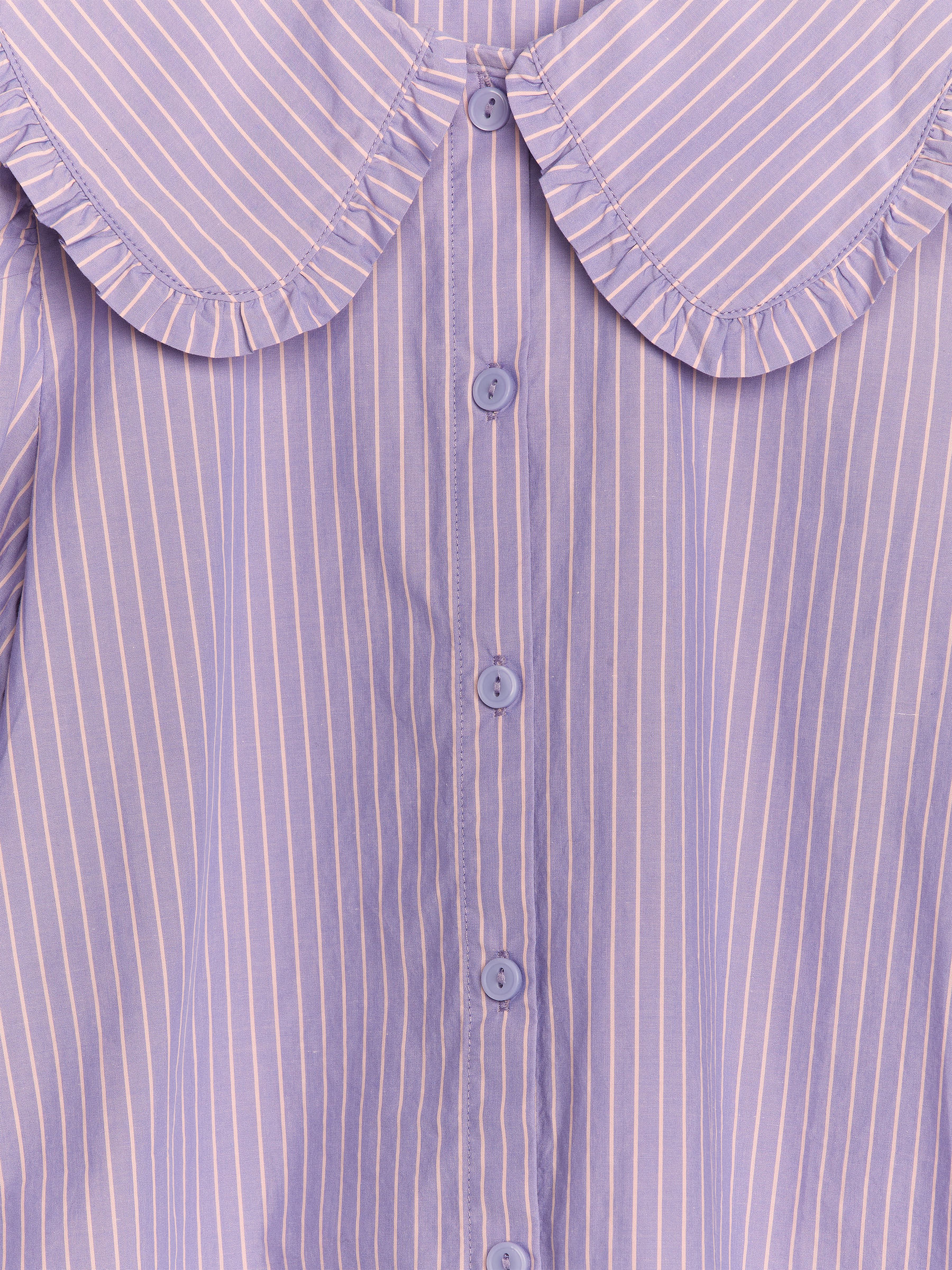 Bluse mit Rüschenkragen - Flieder/Pink - Regular Fit - Kinder - StillMedia/DescriptiveDetail - 1