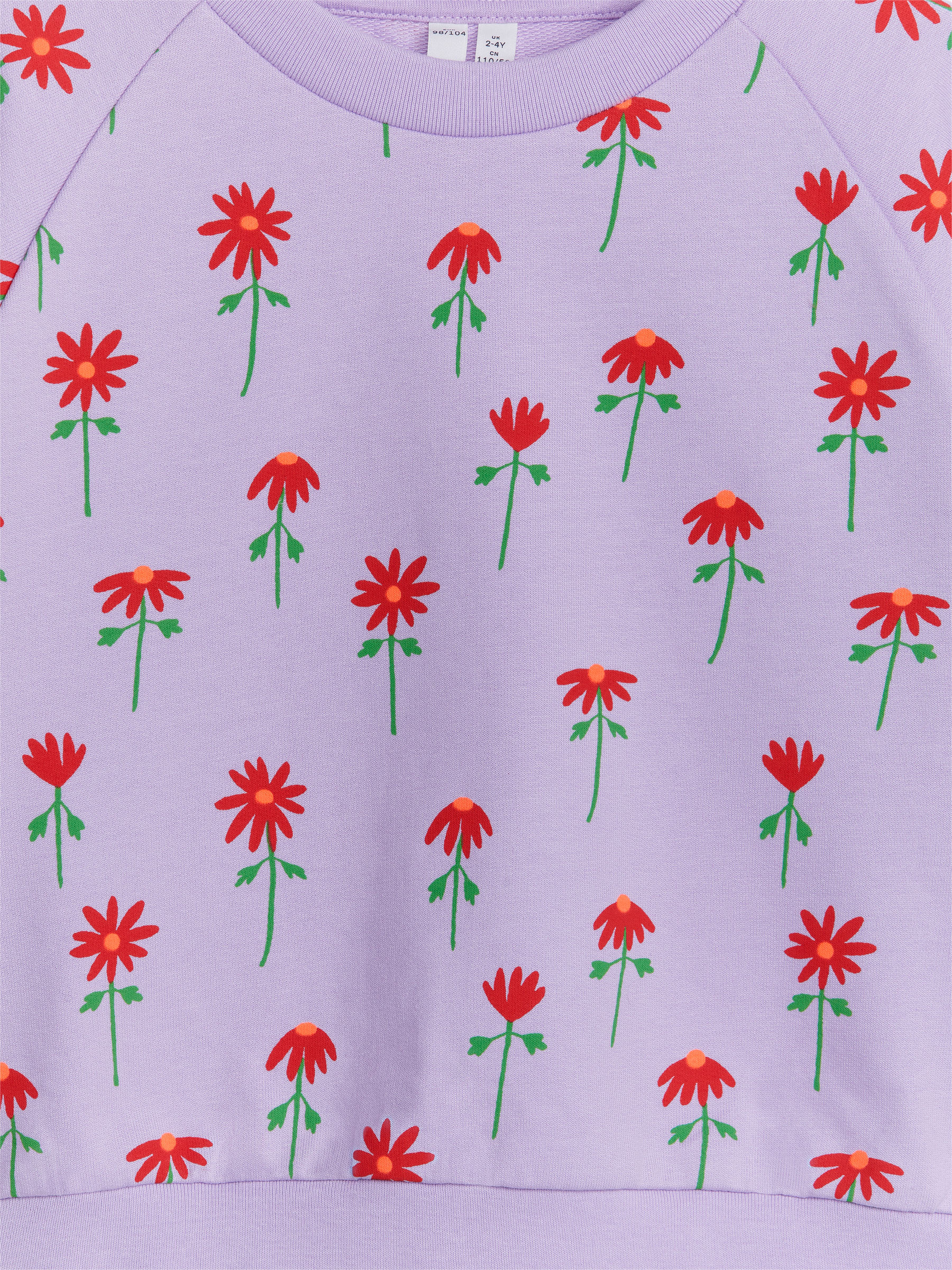 Legeres Sweatshirt - Lila - Oversize - Kinder - StillMedia/DescriptiveDetail - 1