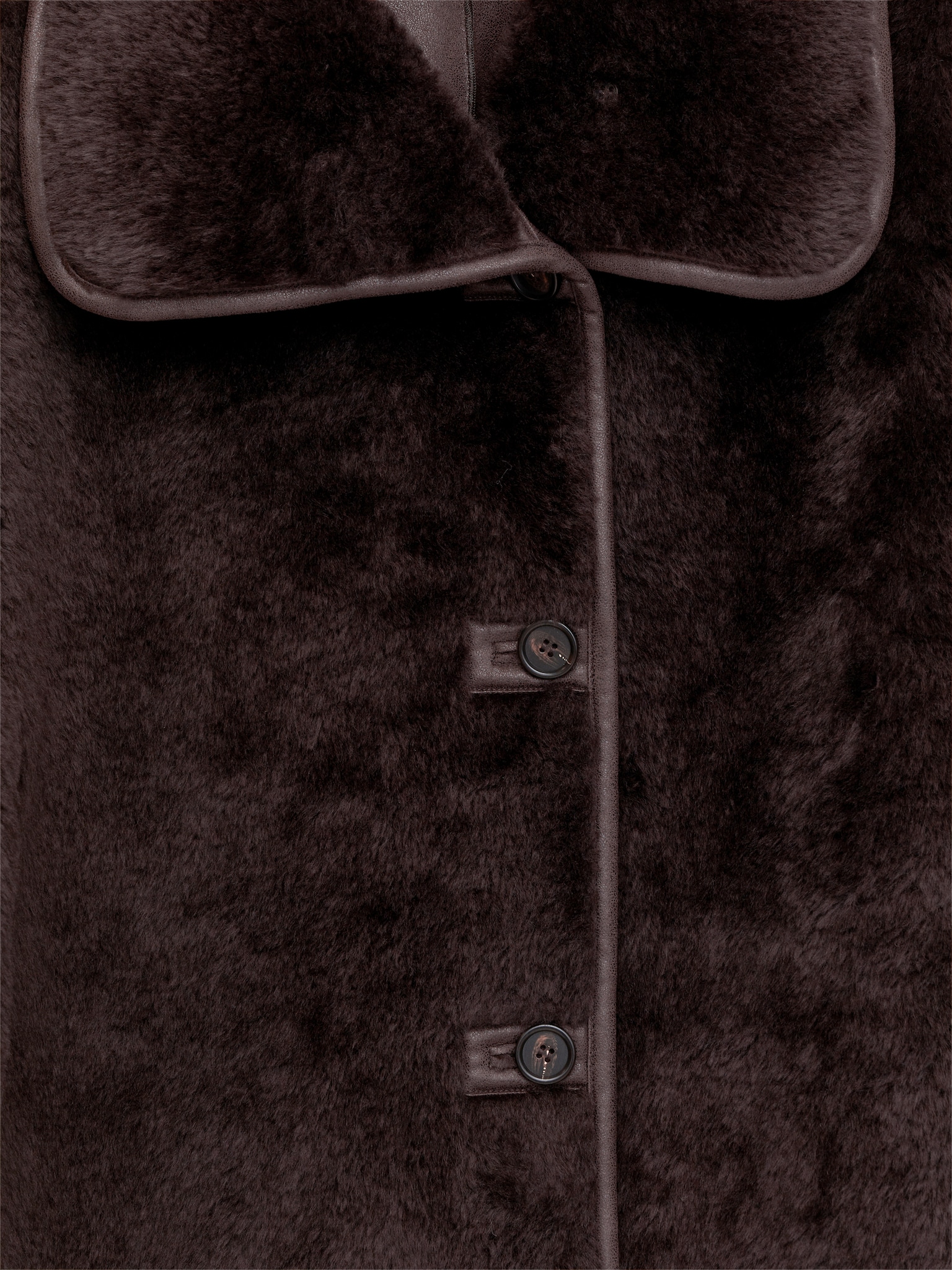 Veste courte en molleton - Marron - 6
