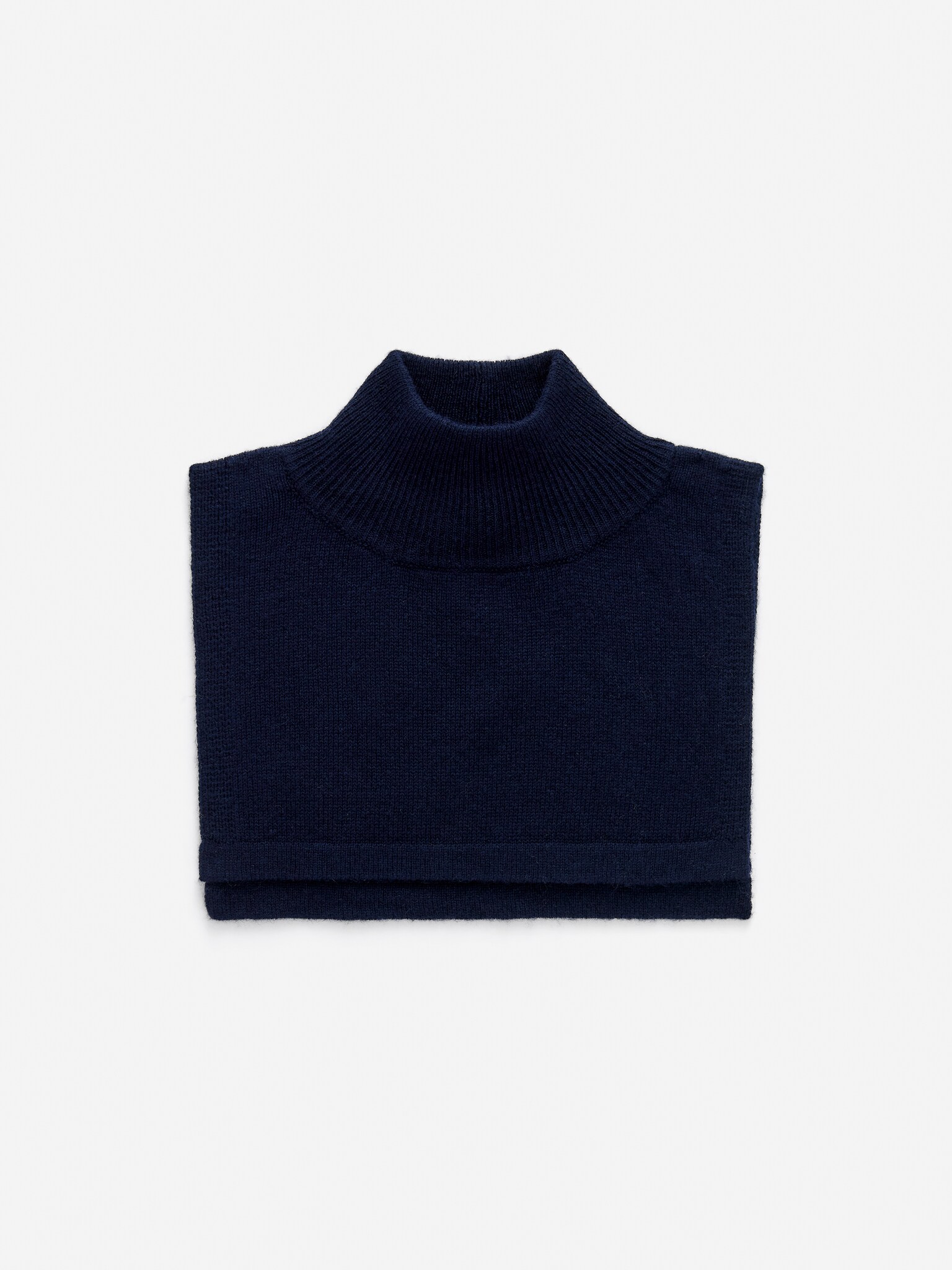 Halsedisse i merino - Mørkeblå