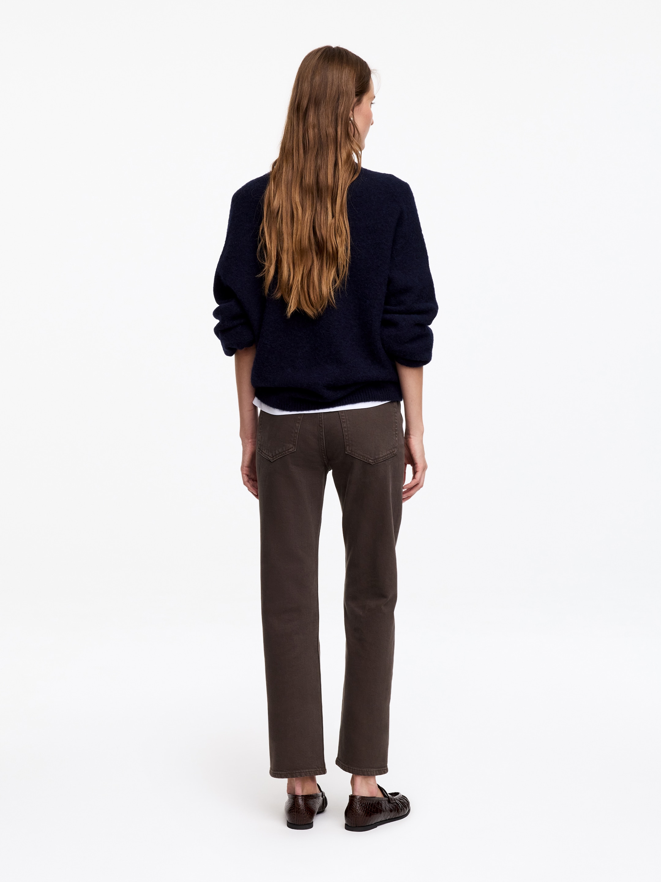 JADE CROPPED Slim Jeans - Brown - Slim fit - Women - StillMedia/Lookbook - 2