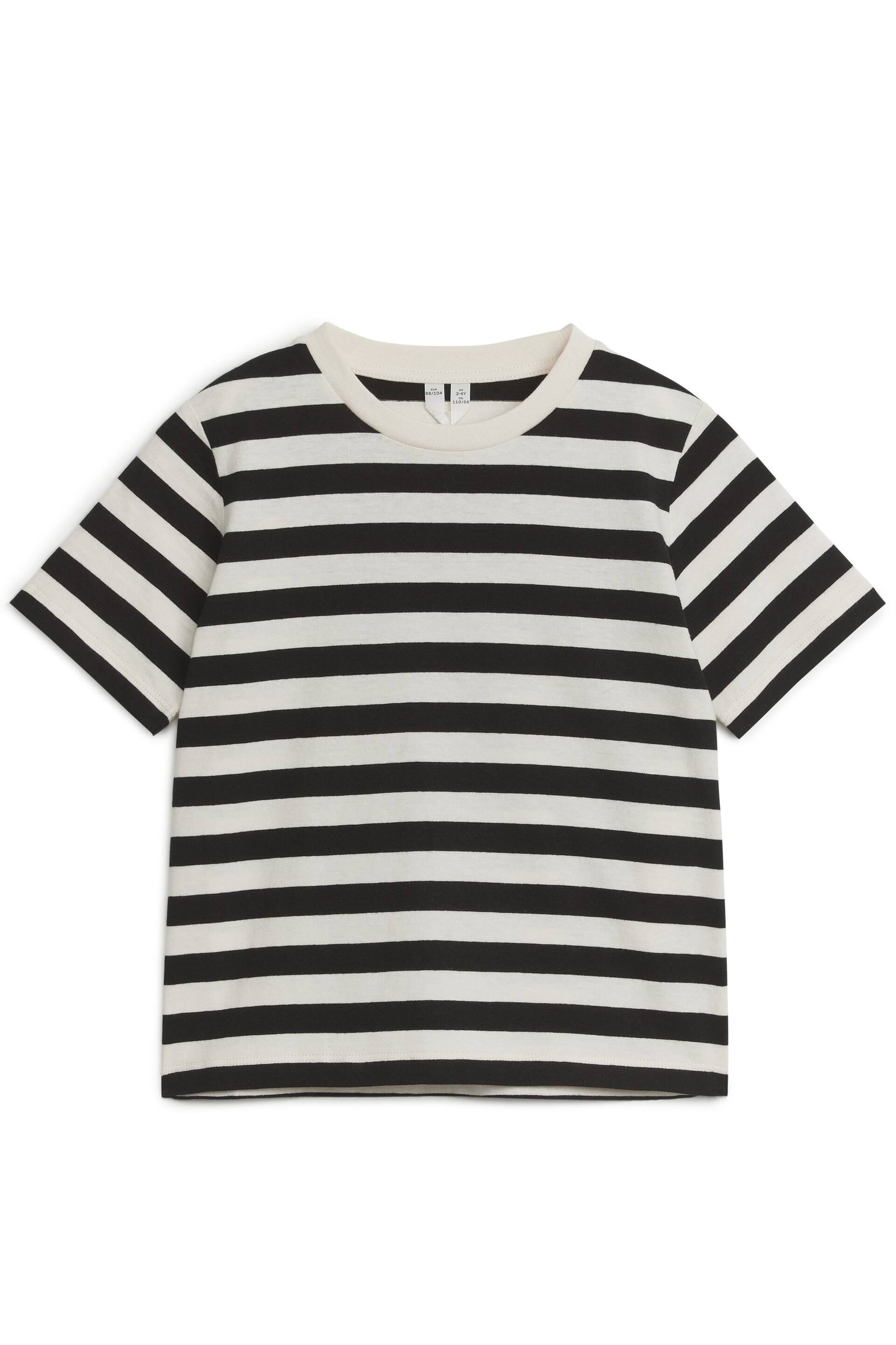 Agrandir l'image: T-shirt - Noir/Rayures - ENFANT | H&M CH 1