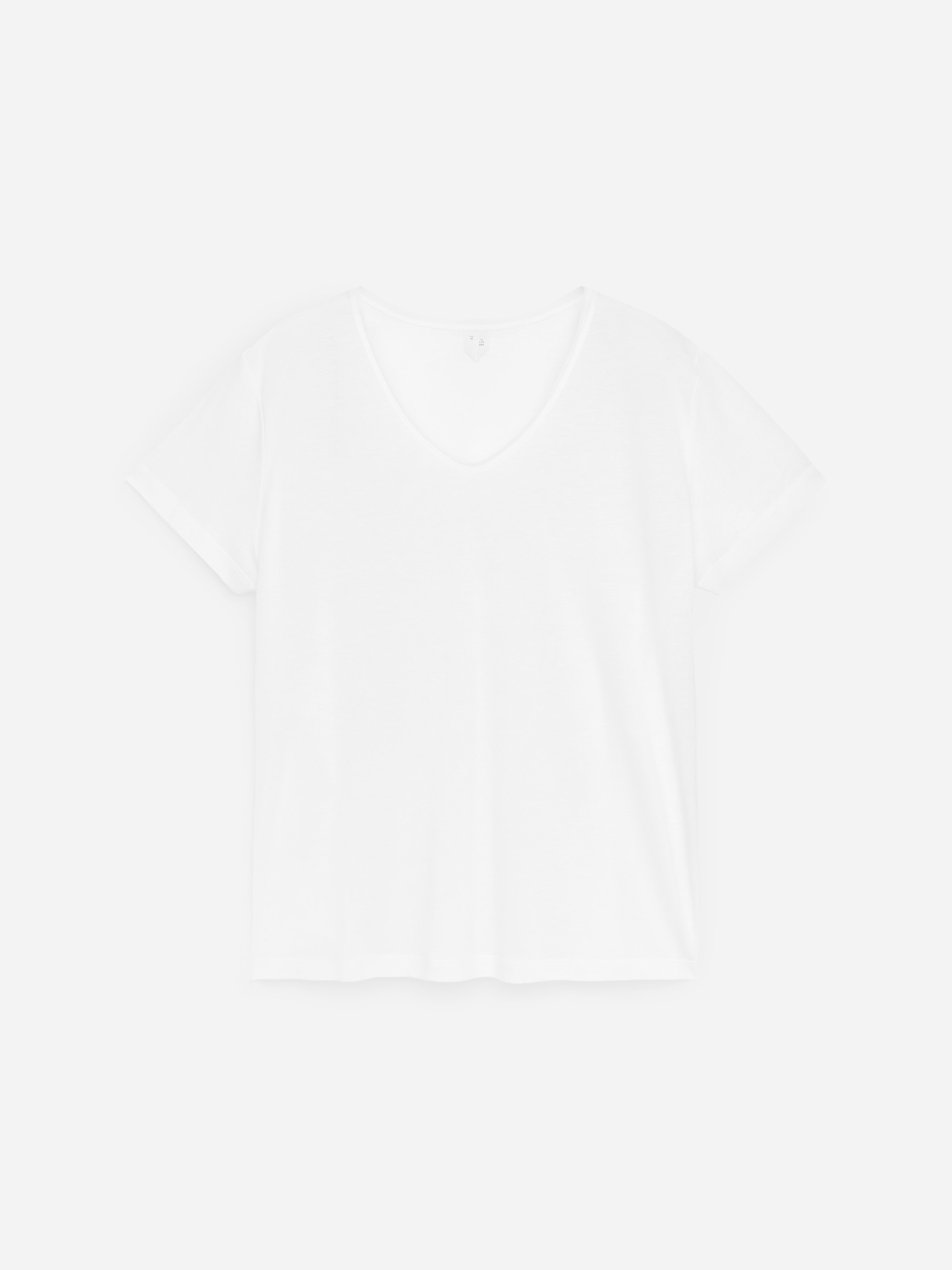 T-shirt à encolure dégagée - Blanc - Regular fit - Femme - StillMedia/DescriptiveStillLife - 1