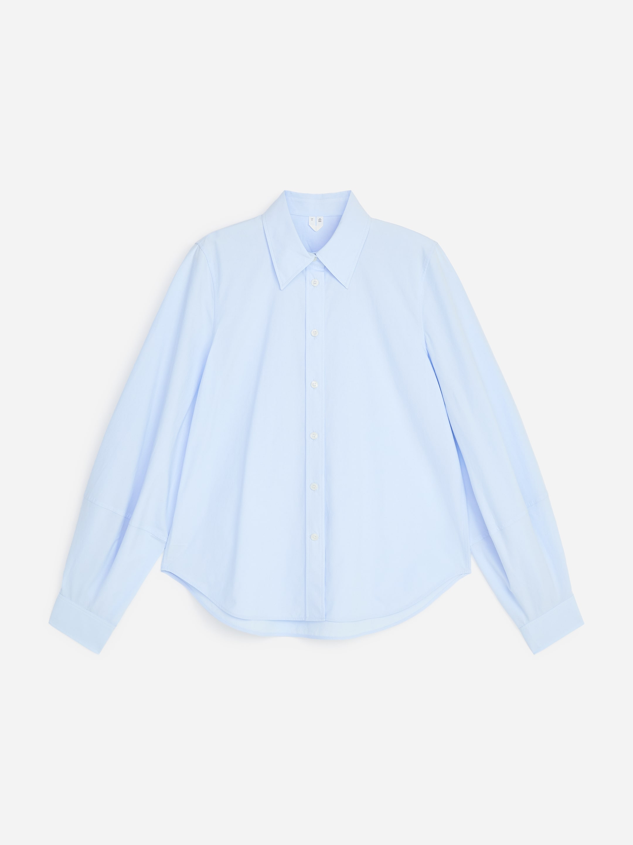Camisa de algodón pima - Azul - Corte estándar - women - StillMedia/DescriptiveStillLife - 1