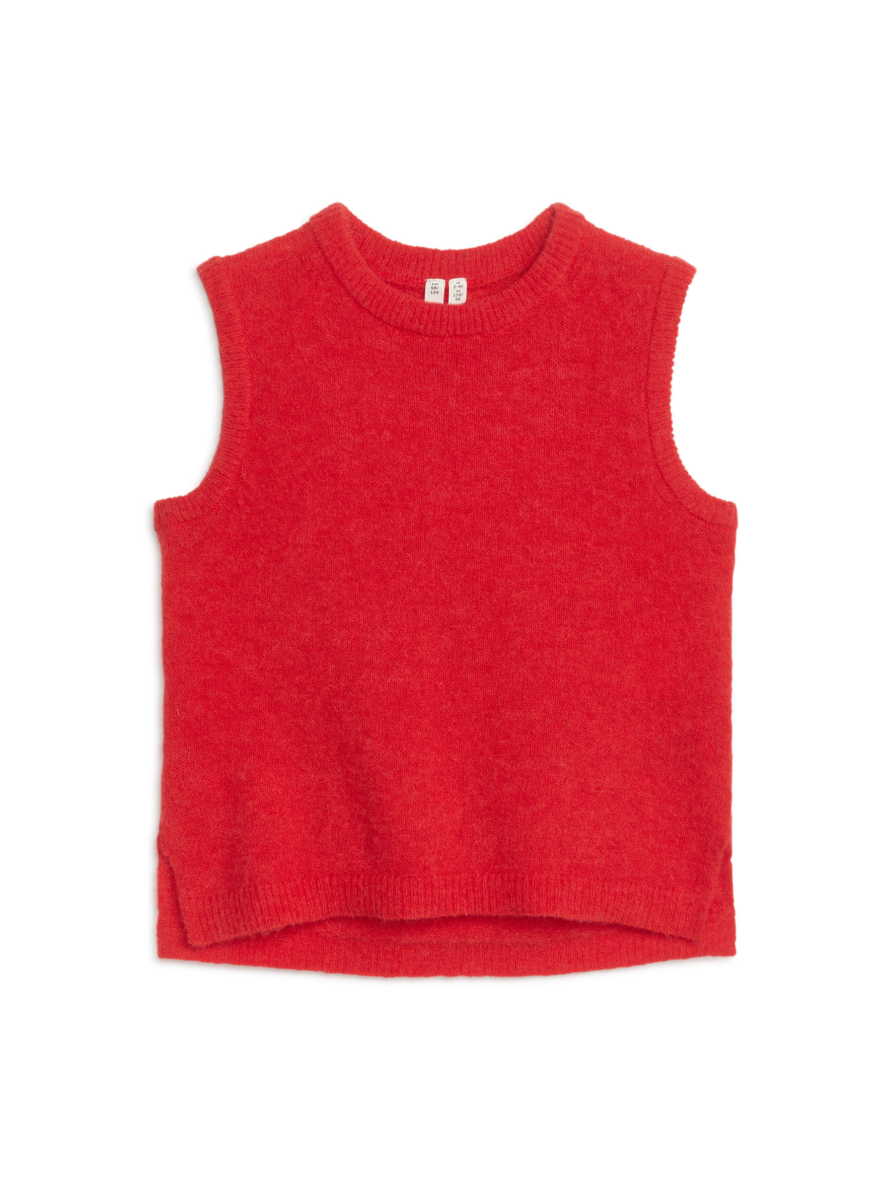 Pullunder aus Alpakawolle und Wolle - Rot - Regular Fit - Kinder - StillMedia/DescriptiveStillLife - 3