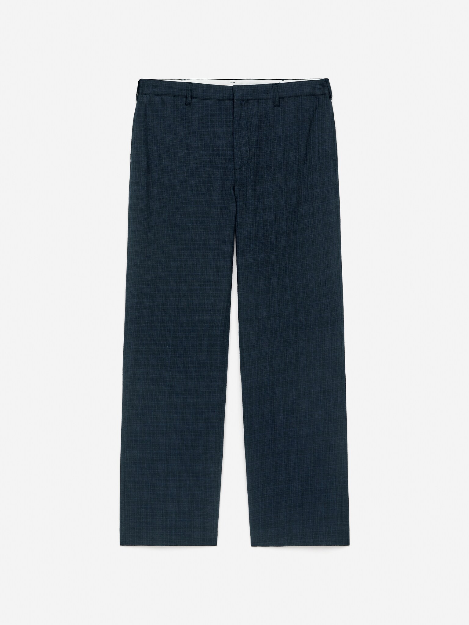 Pantalon en seersucker - Bleu foncé - 2