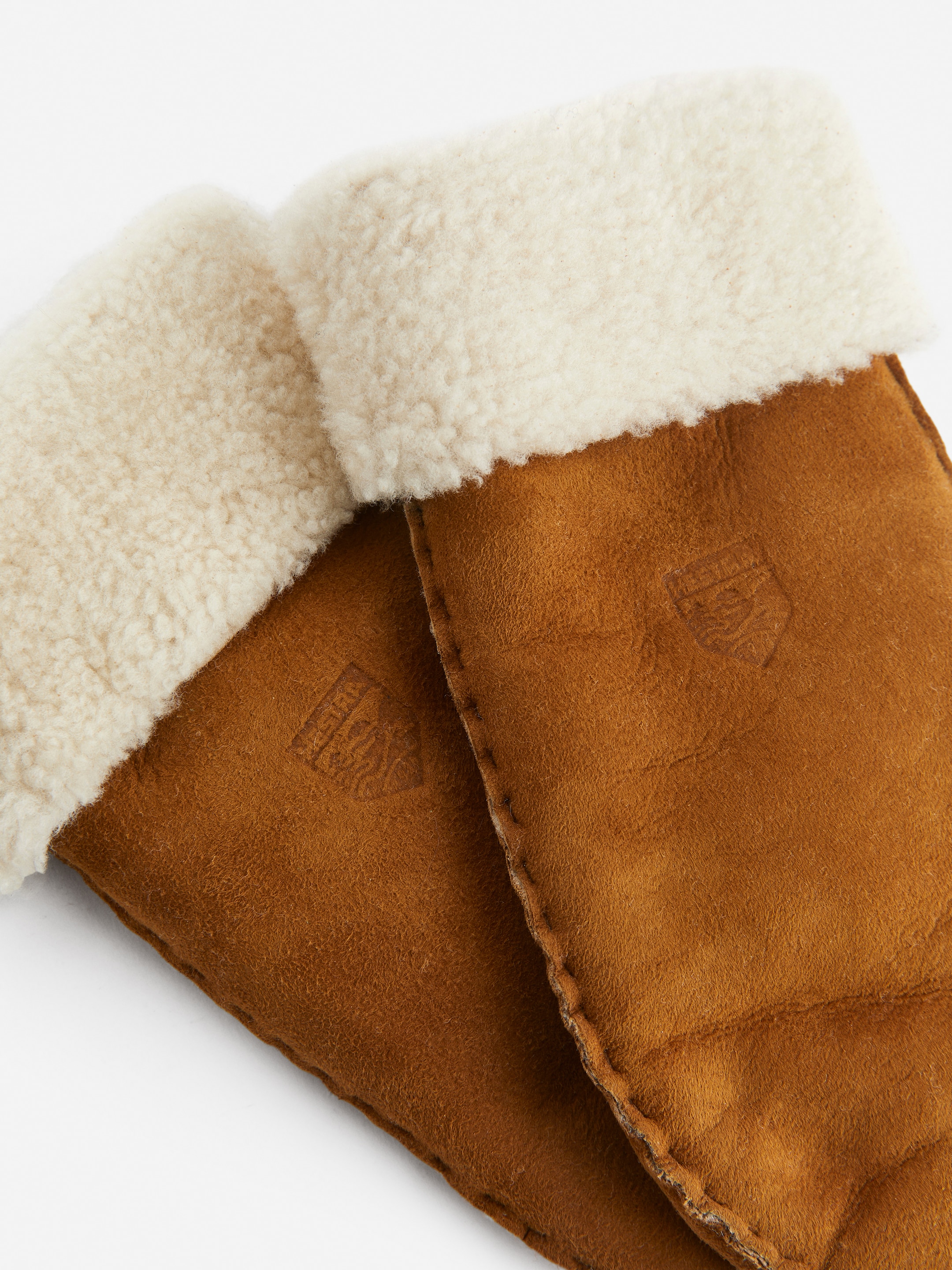 Fäustlinge mit Schaffell von Hestra - Braun - Women - StillMedia/DescriptiveDetail - 2