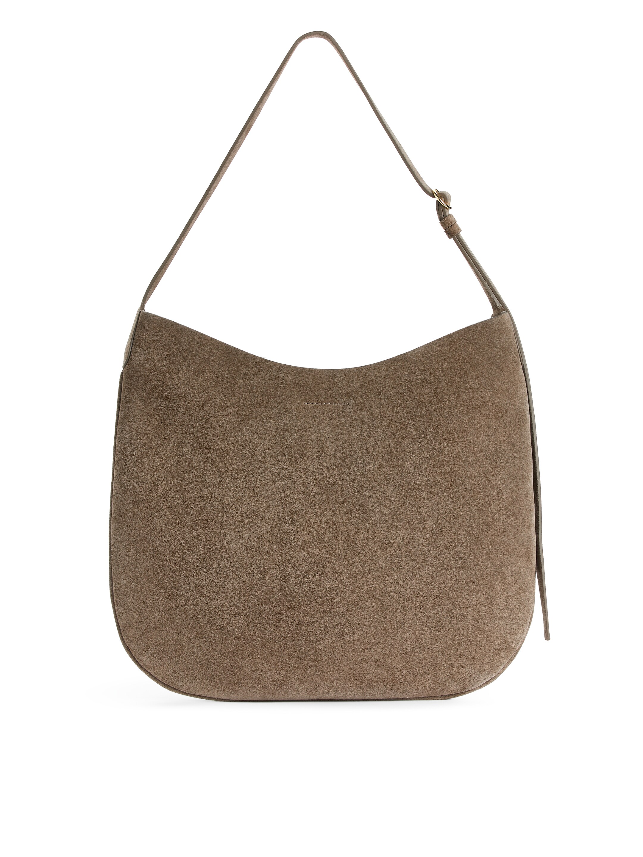 Suede Shoulder Bag - Mole - women - StillMedia/DescriptiveStillLife - 3