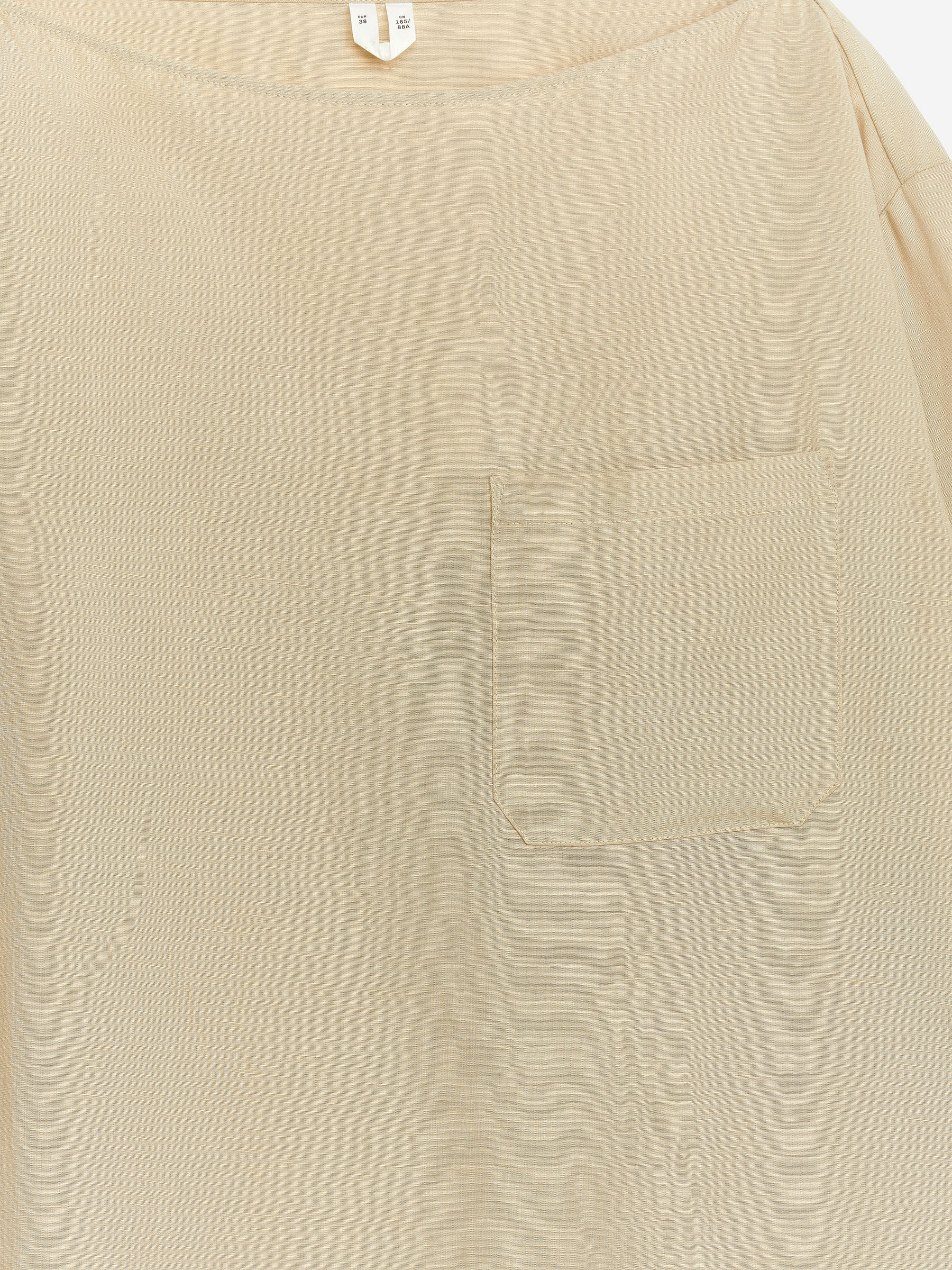 Boat Neck Blouse - Beige - Regular fit - Women - StillMedia/DescriptiveDetail - 1