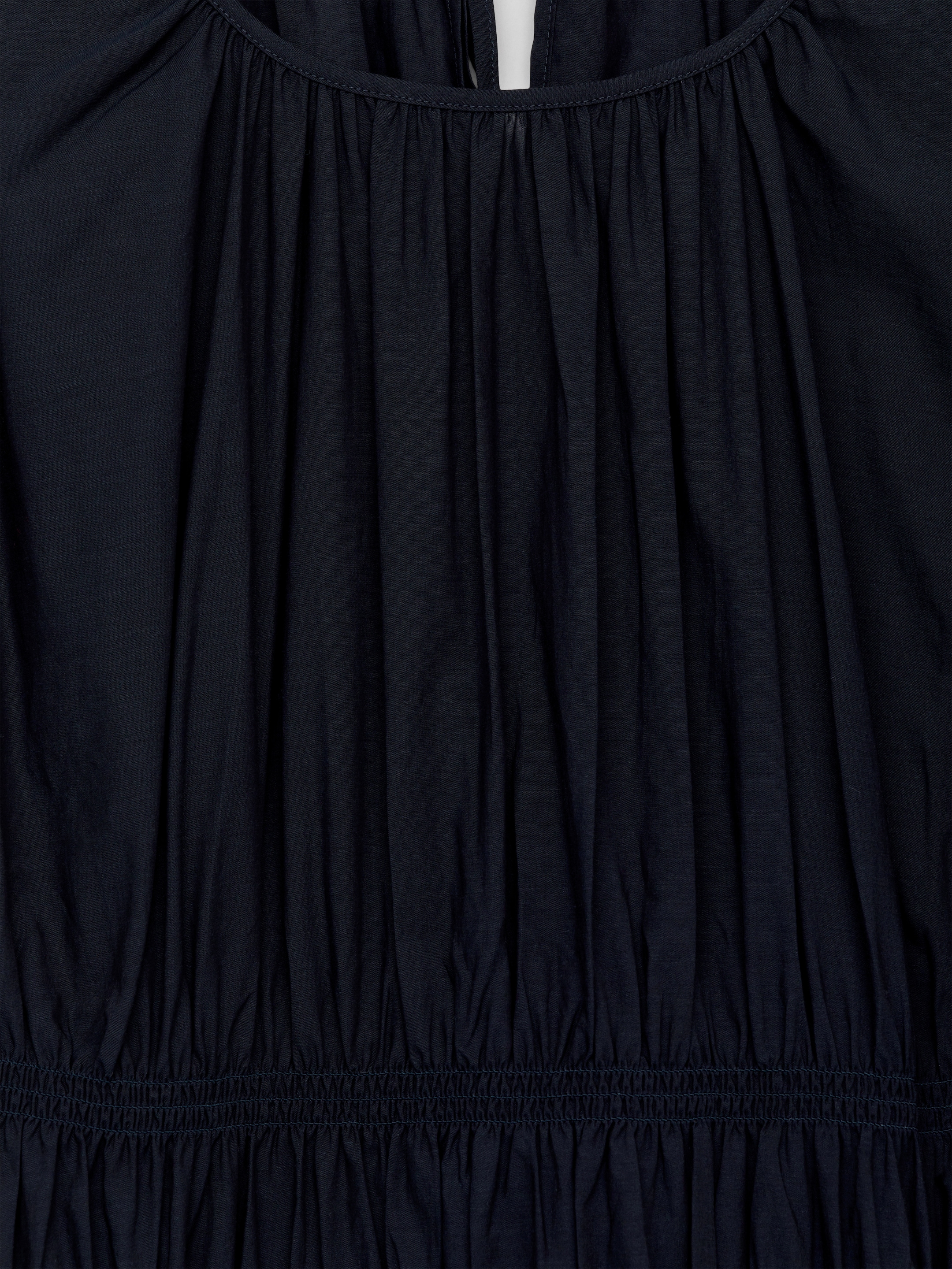 Grösseres Bild ansehen: Kleid mit voluminösen Ärmeln - Dunkelblau - DAMEN | H&M CH 6
