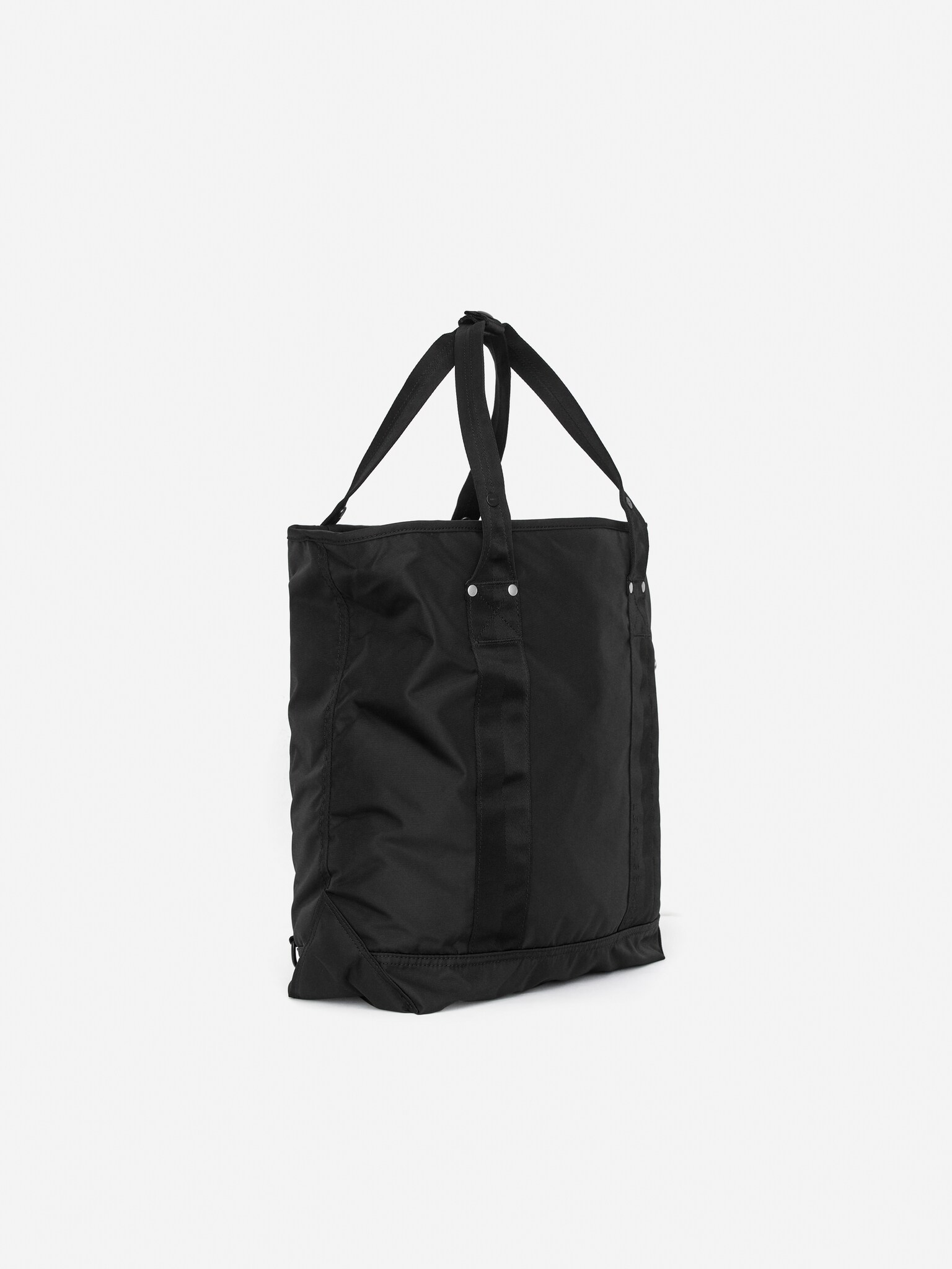 Bolso tipo tote 12 horas - Negro/Beige oscuro - 3