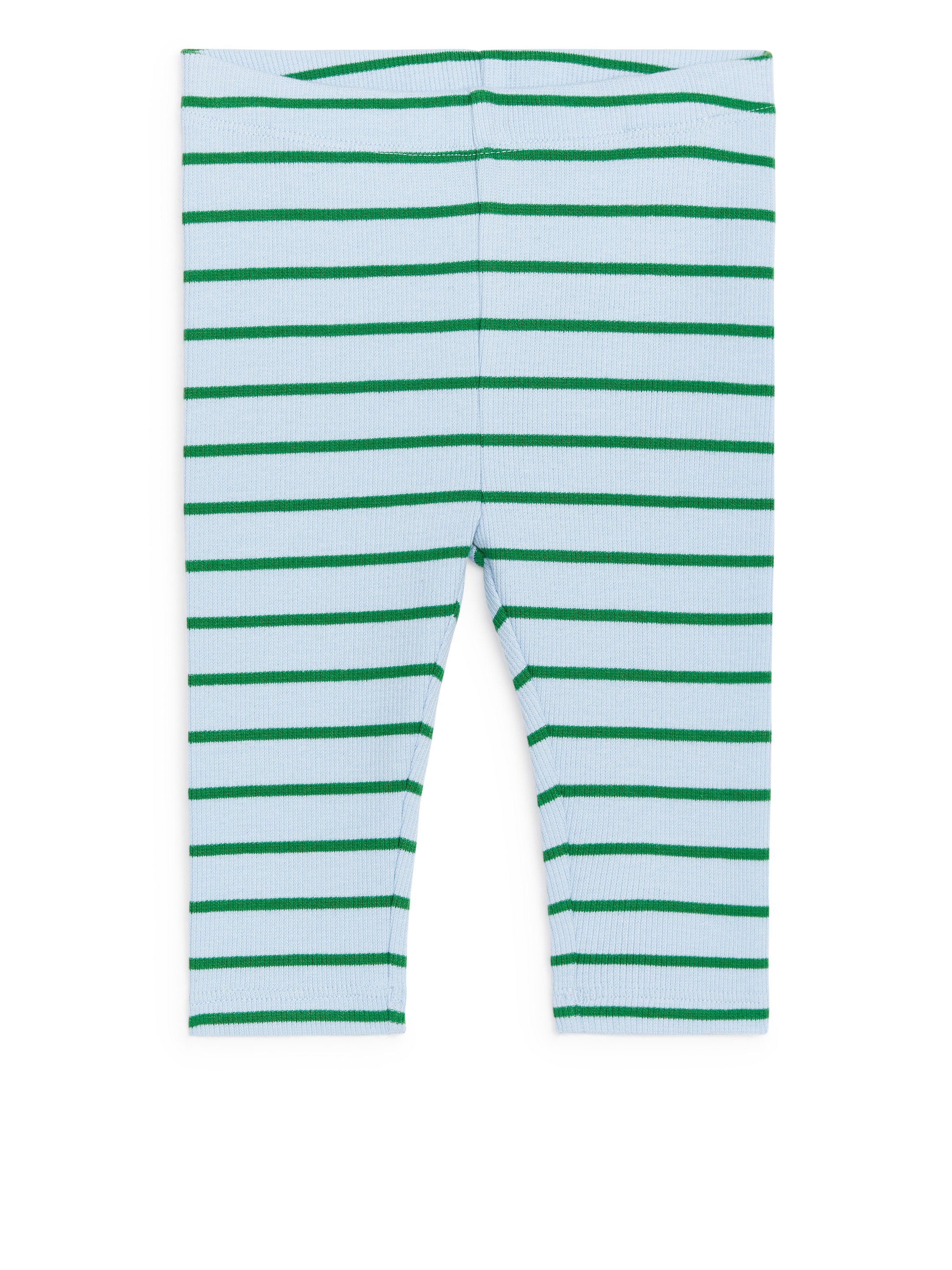 Visualizza immagine più grande: Leggings a coste - Azzurro/Verde - BAMBINO | H&M IT 1
