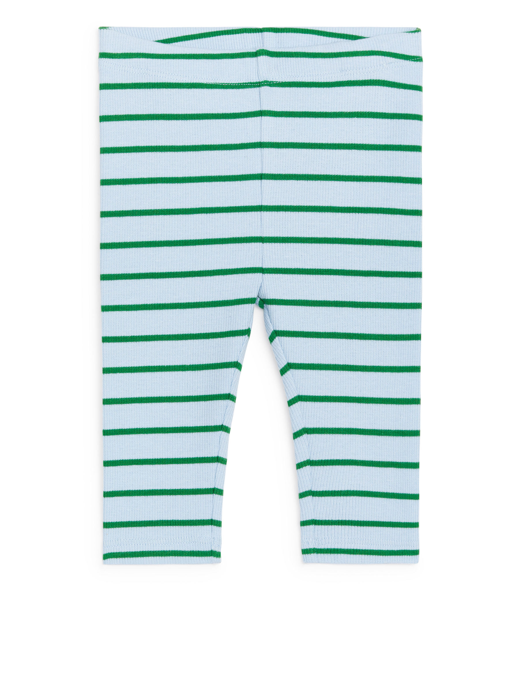 Ribbed Leggings - Light Blue/Green - Slim fit - Children - StillMedia/DescriptiveStillLife - 1
