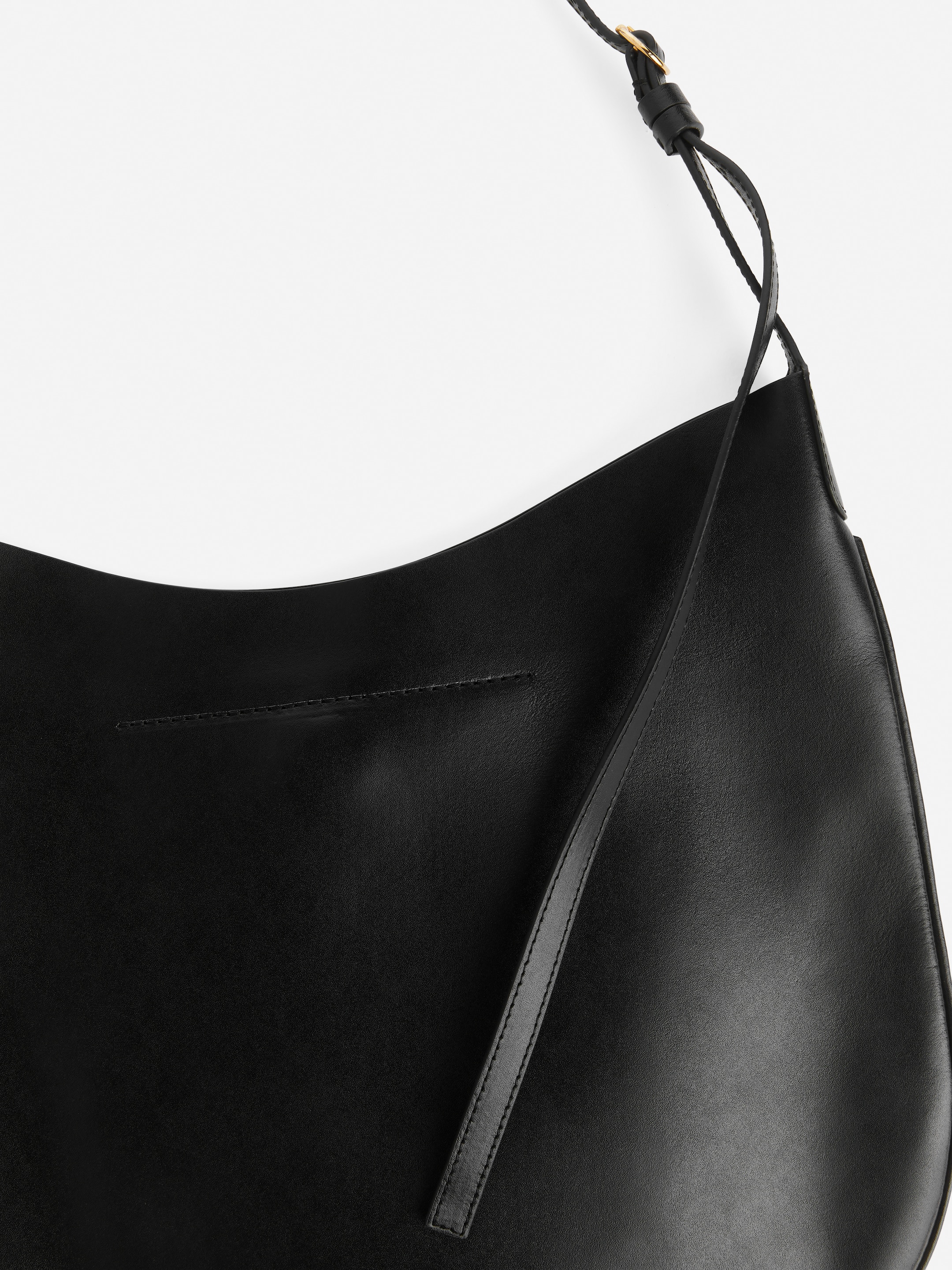 Grösseres Bild ansehen: Halbmondförmige Schultertasche - Schwarz - DAMEN | H&M CH 3