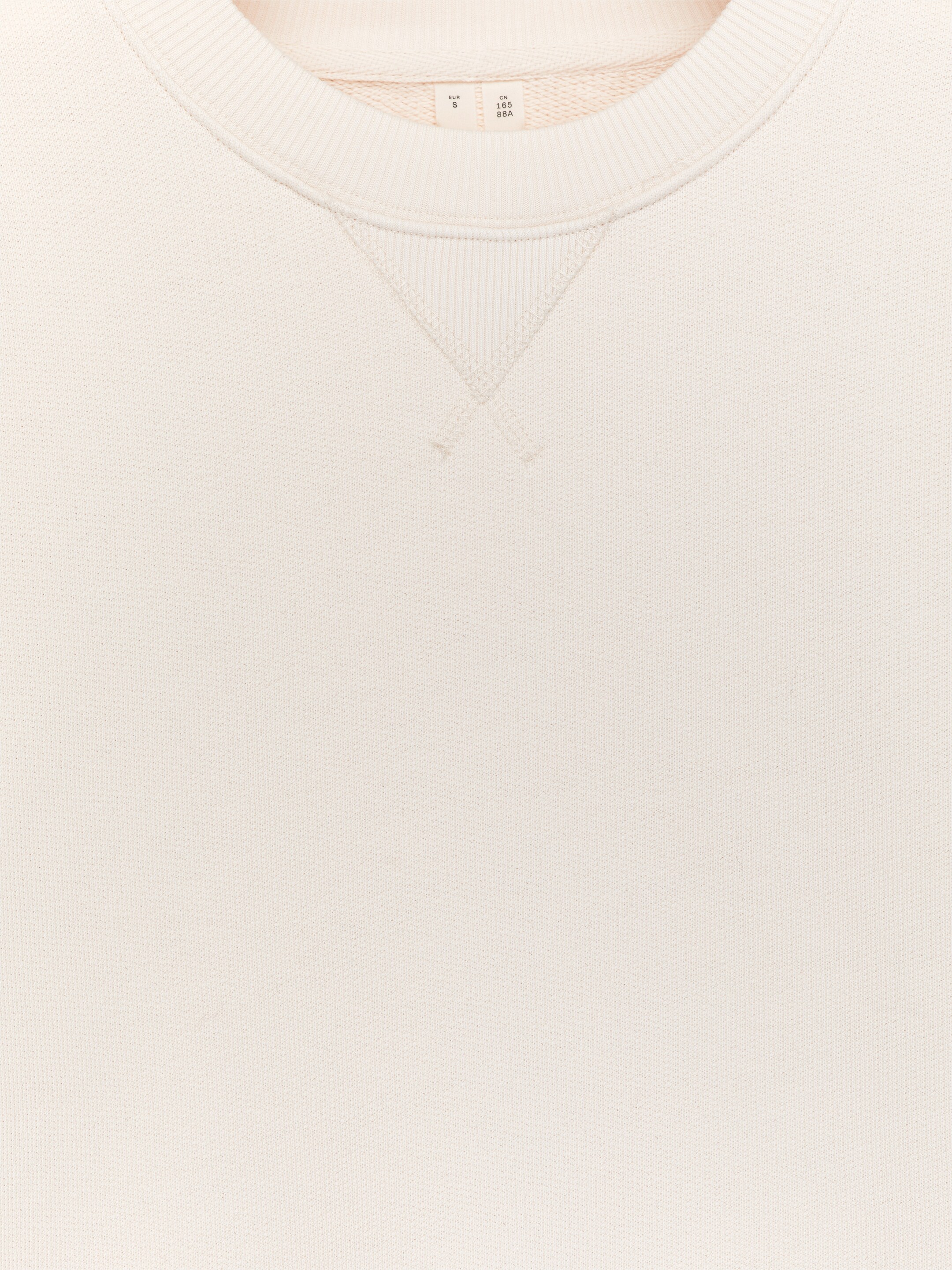 Visualizza immagine più grande: Felpa in spugna dalla vestibilità rilassata - Bianco sporco - DONNA | H&M IT 6