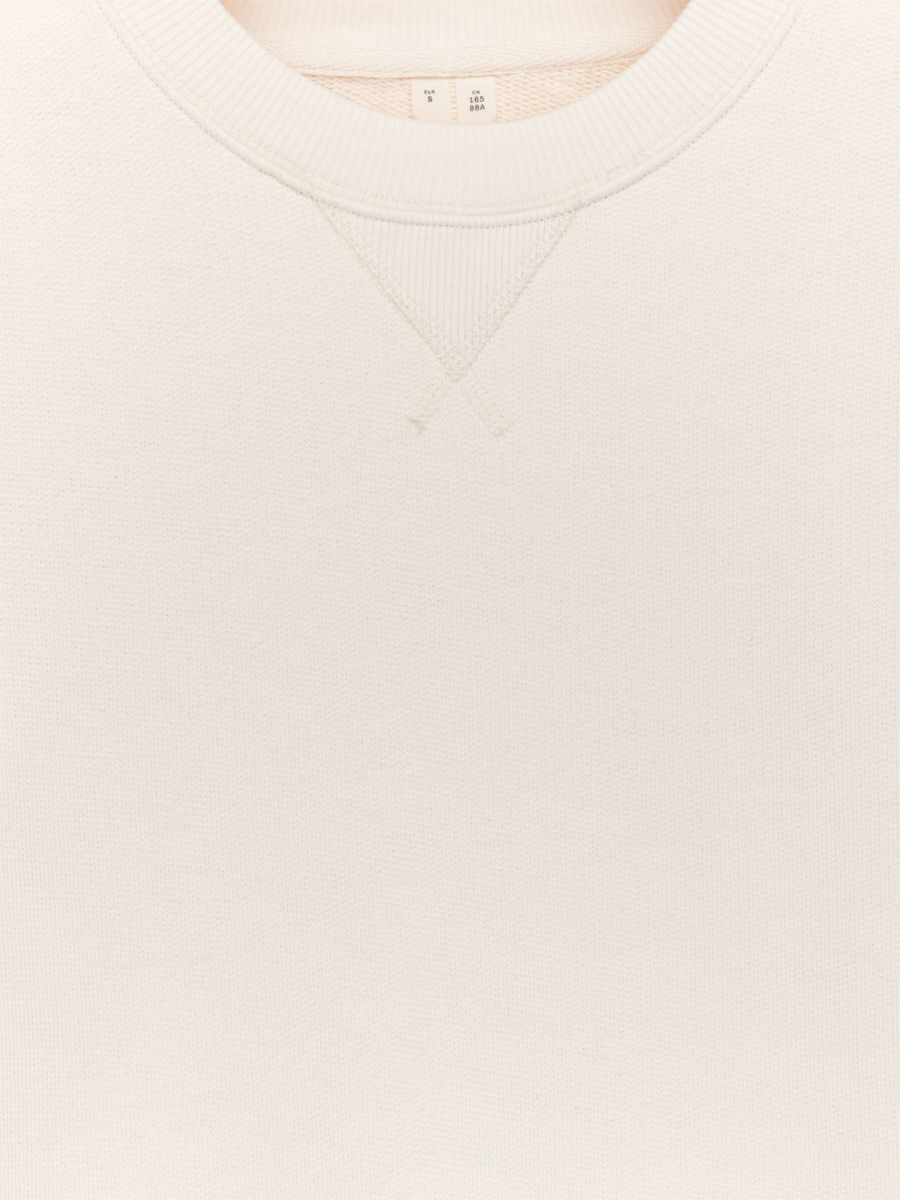 Oversized Sweatshirt - Off-white - Relaxed fit - Women - StillMedia/DescriptiveDetail - 1