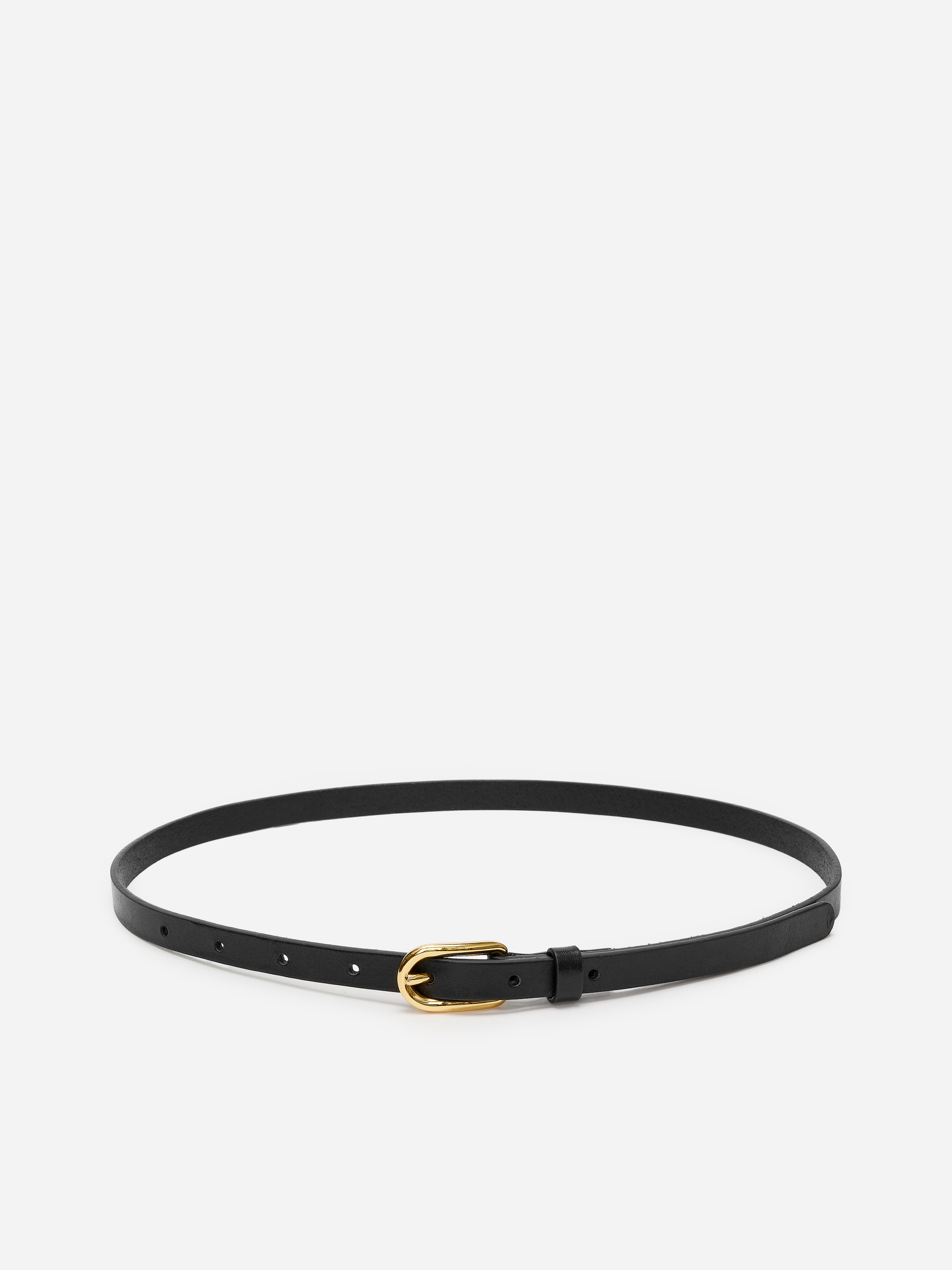 Slim Leather Belt-#272627-18772