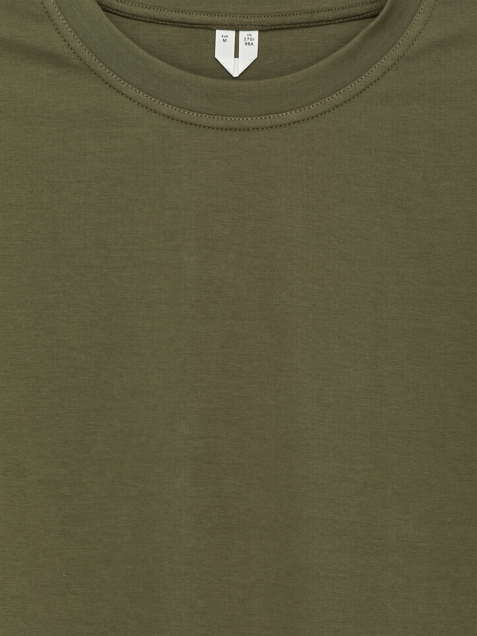 T-shirt interlock OPAL - Vert kaki/Blanc/Bordeaux - 6