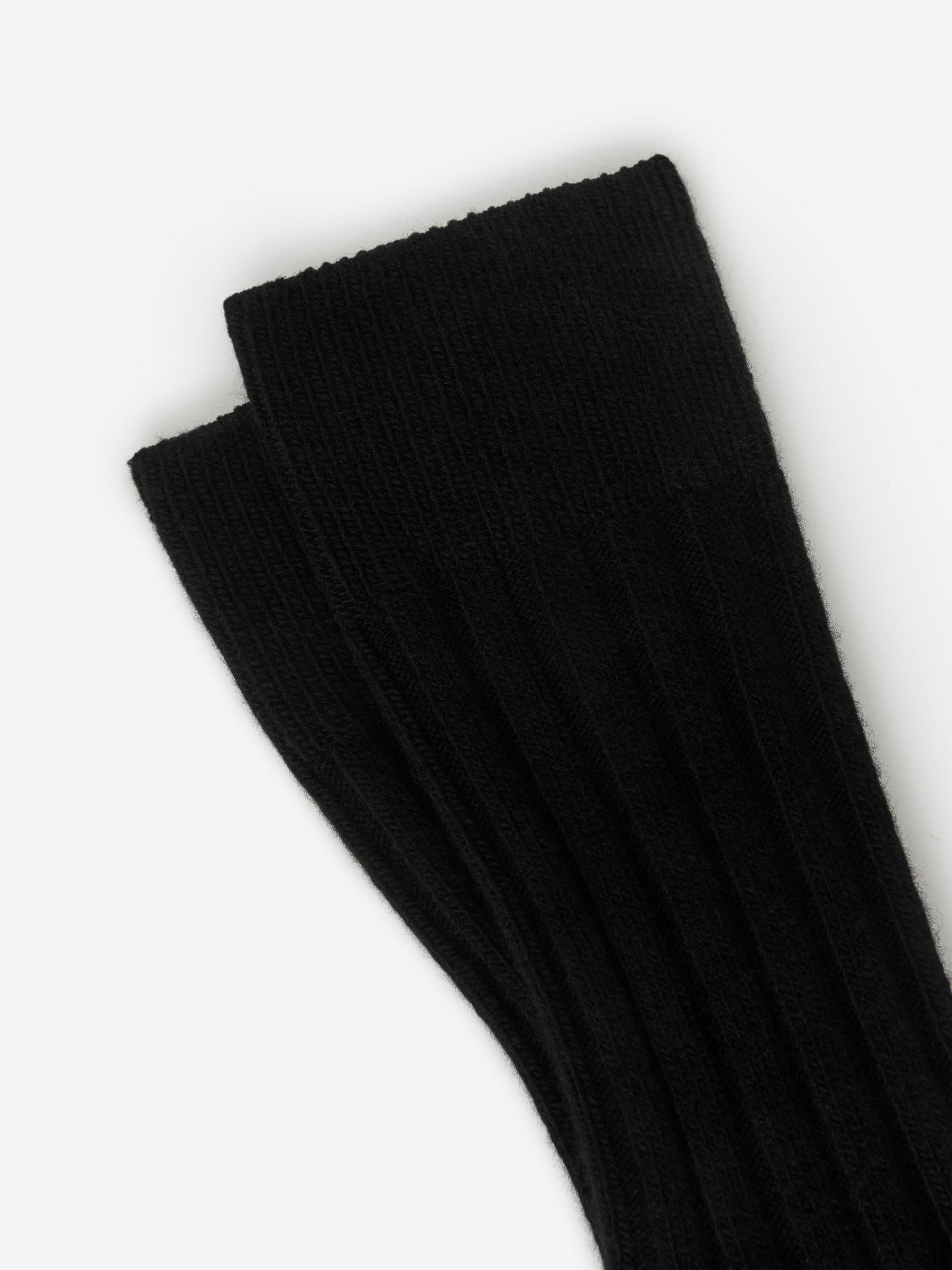 Rippstricksocken aus Merinowollmischung - Schwarz - Herren - StillMedia/DescriptiveDetail - 4