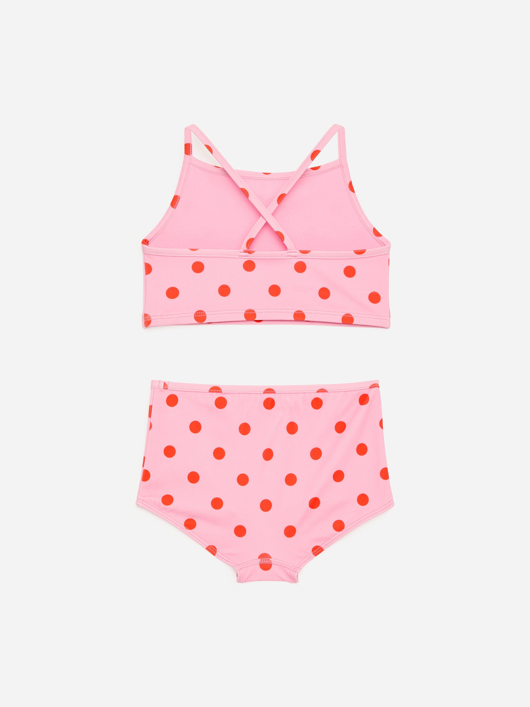 Bikini mit Punktmuster - Rosa/Rot - Kinder - StillMedia/DescriptiveStillLife - 2
