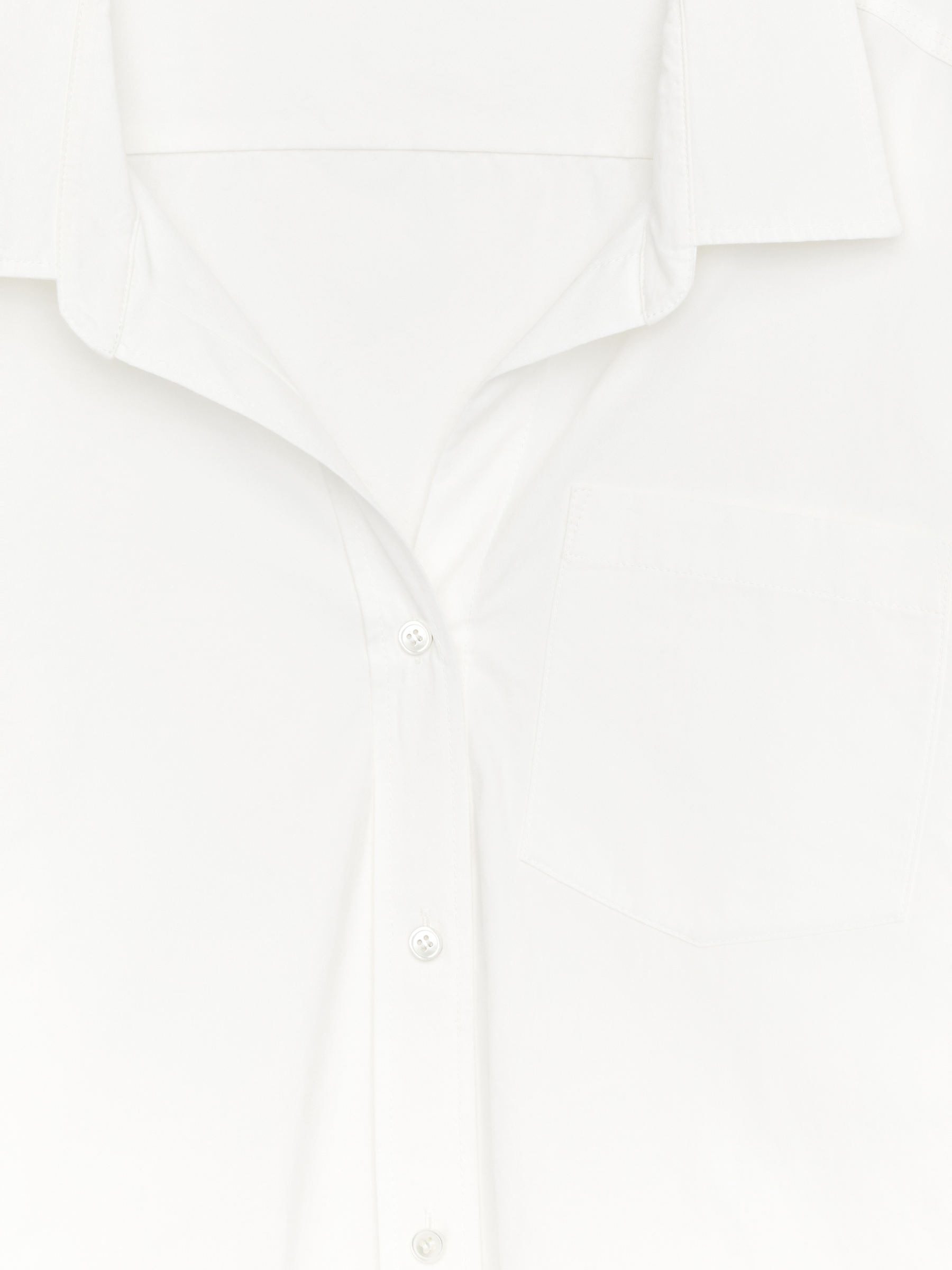Chemise décontractée à col ouvert - Blanc - Relaxed fit - Femme - StillMedia/DescriptiveDetail - 1