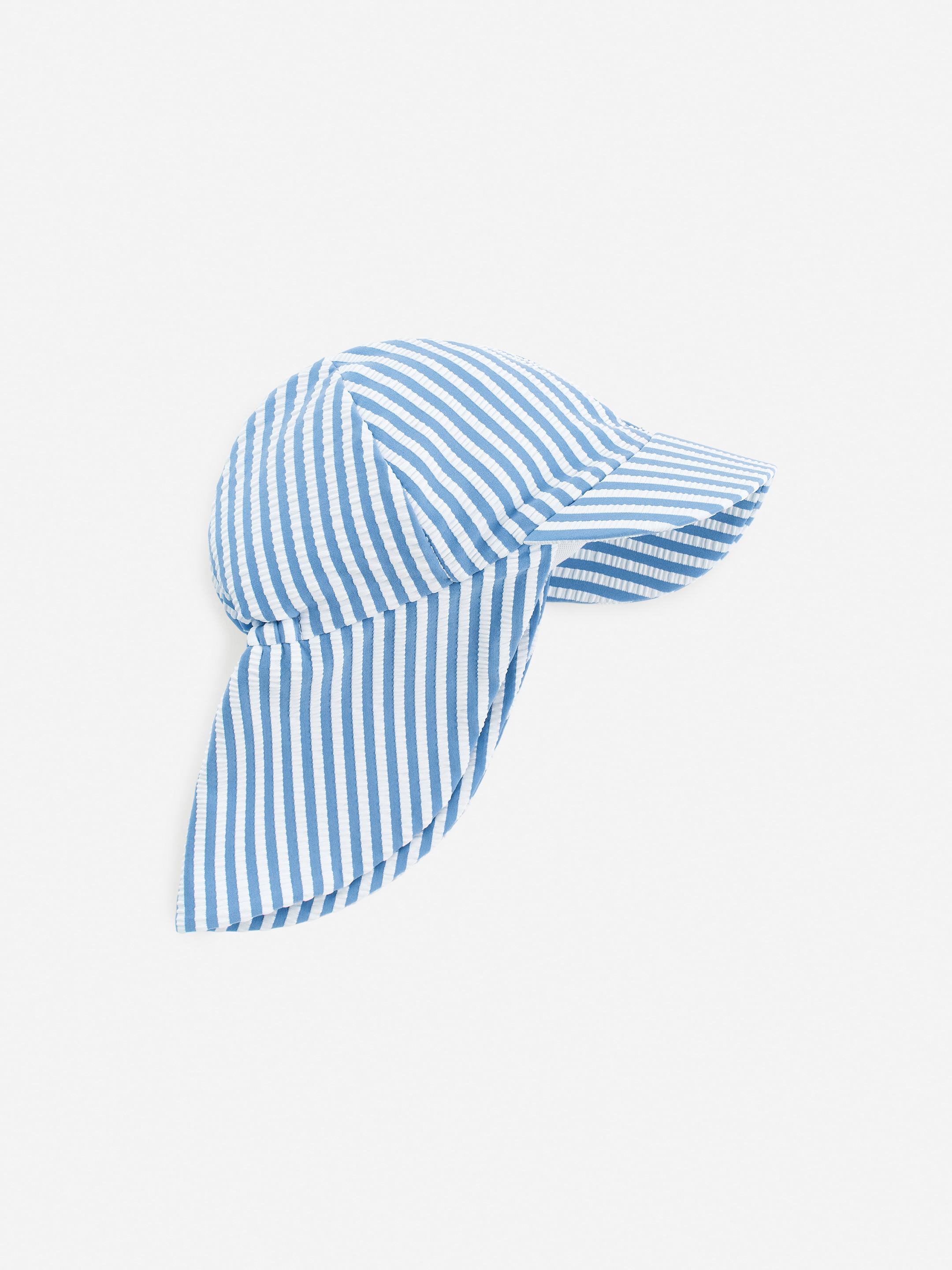 Agrandir l'image: Bonnet de bain UPF 50 - Bleu clair/Blanc cassé - ENFANT | H&M CH 1