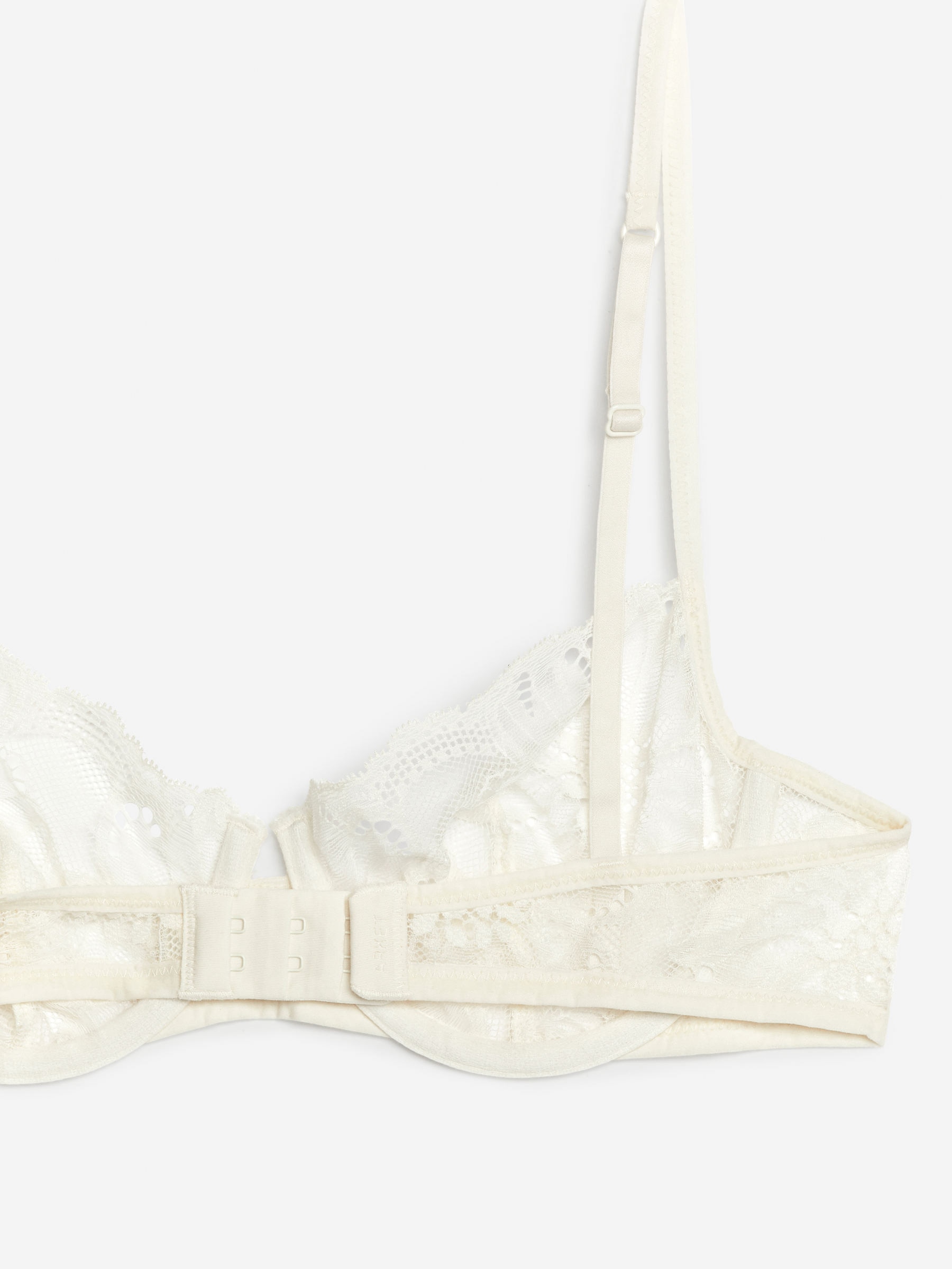 Lace Wire Bra - Off White - Regular fit - Women - StillMedia/DescriptiveDetail - 5