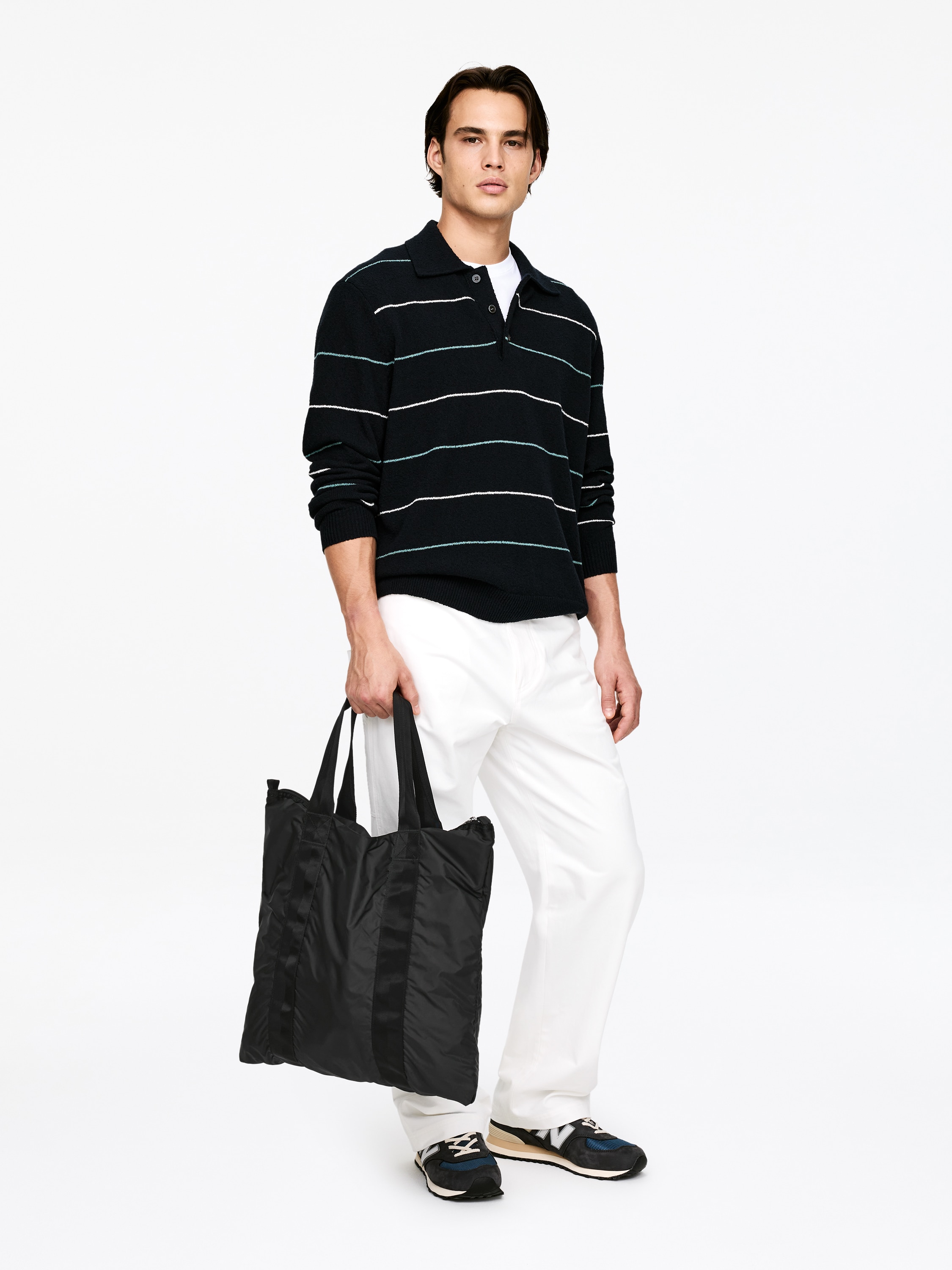 Faltbare Tasche - Schwarz