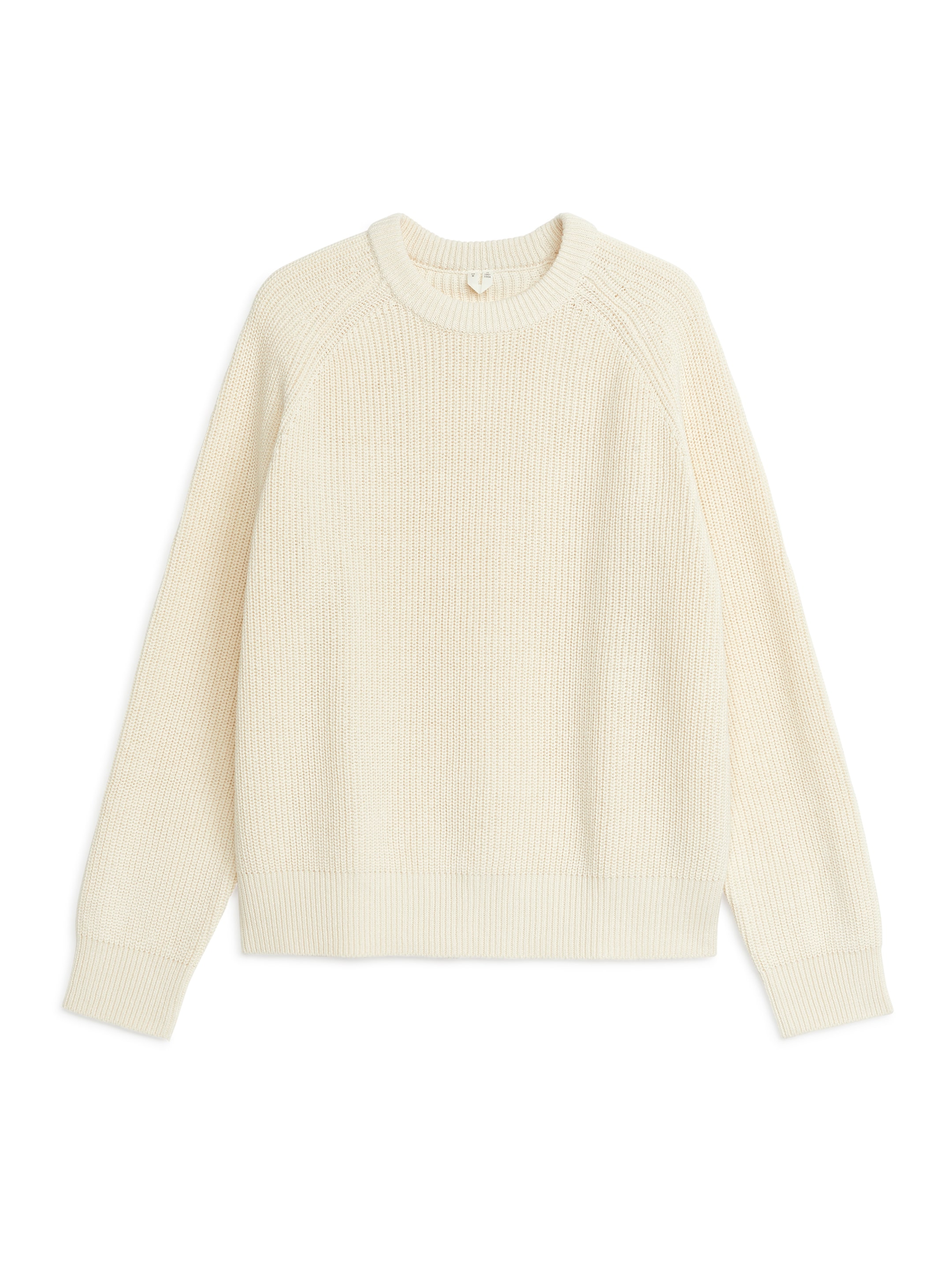 View larger image: Linen Cotton Jumper - Off White - Men | H&M GB 1