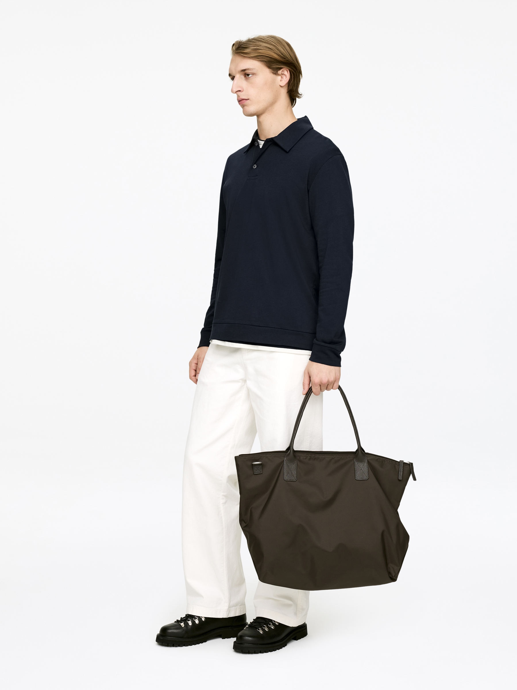 Poloshirt aus Baumwolle und Lyocell - Dunkelblau - Regular Fit - Herren - StillMedia/Lookbook - 9