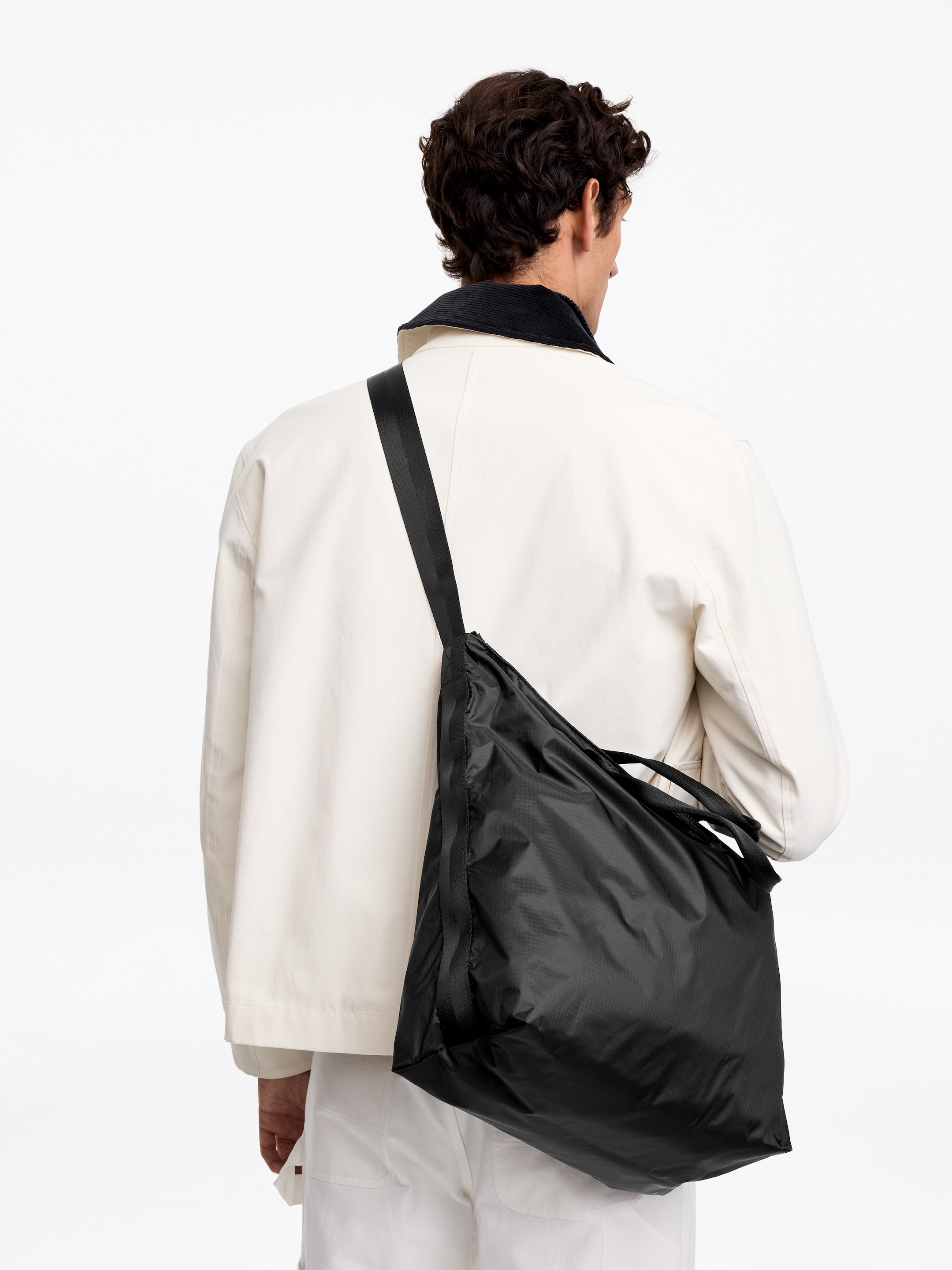 Ripstop Messenger Bag - Black - Men - StillMedia/Lookbook - 5