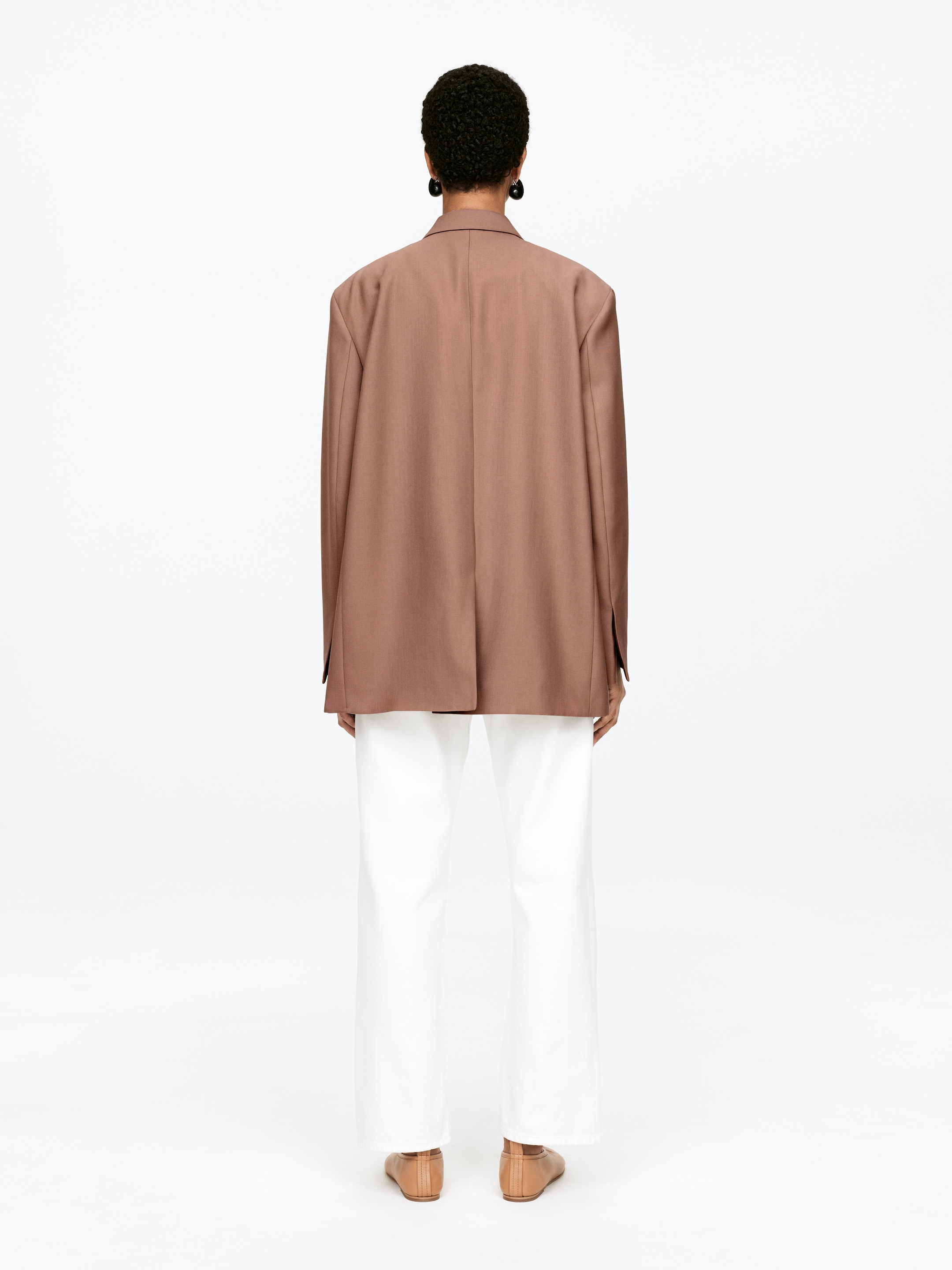 Zobrazit větší obrázek: Oversized sako - Karamel - ŽENY | H&M CZ 4