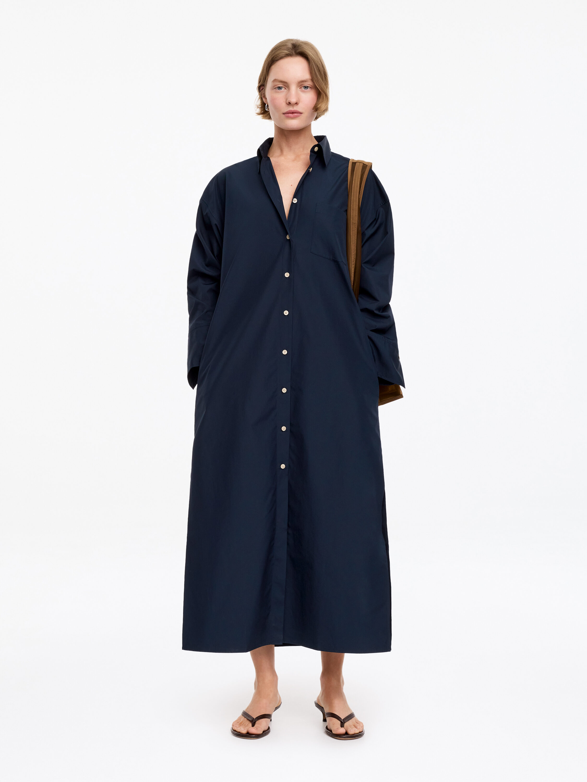 Cotton Shirt Dress