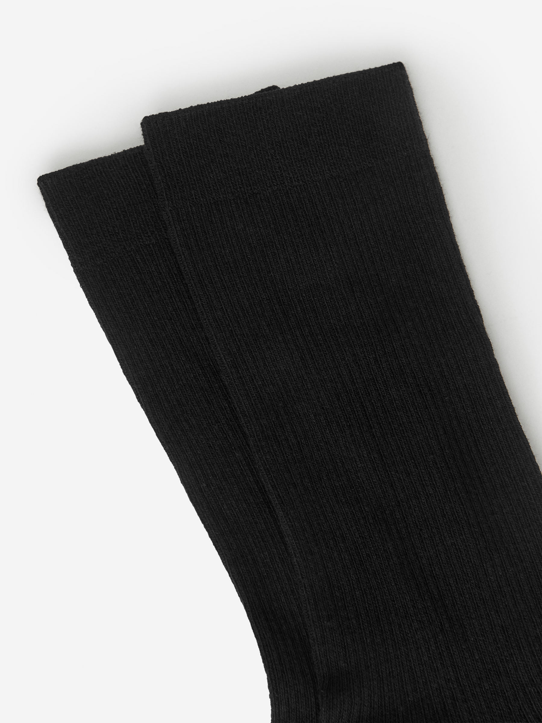 Cotton Rib Socks Set of 5 - Black - Women - StillMedia/DescriptiveDetail - 3
