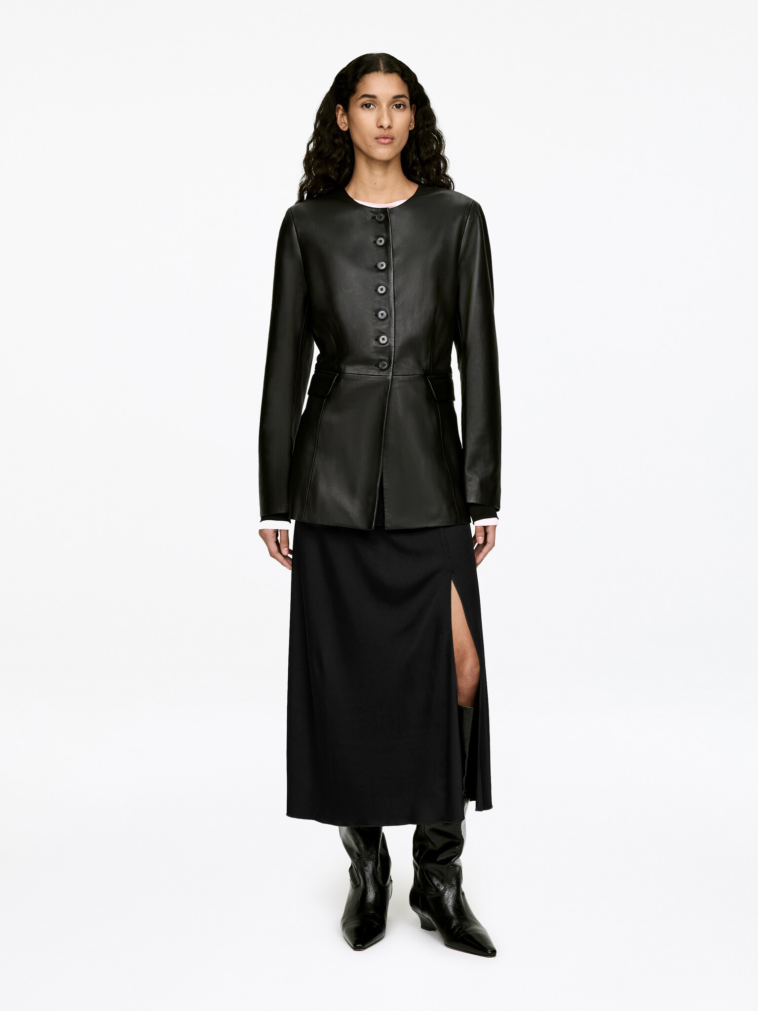 Viskoserock - Schwarz - 1