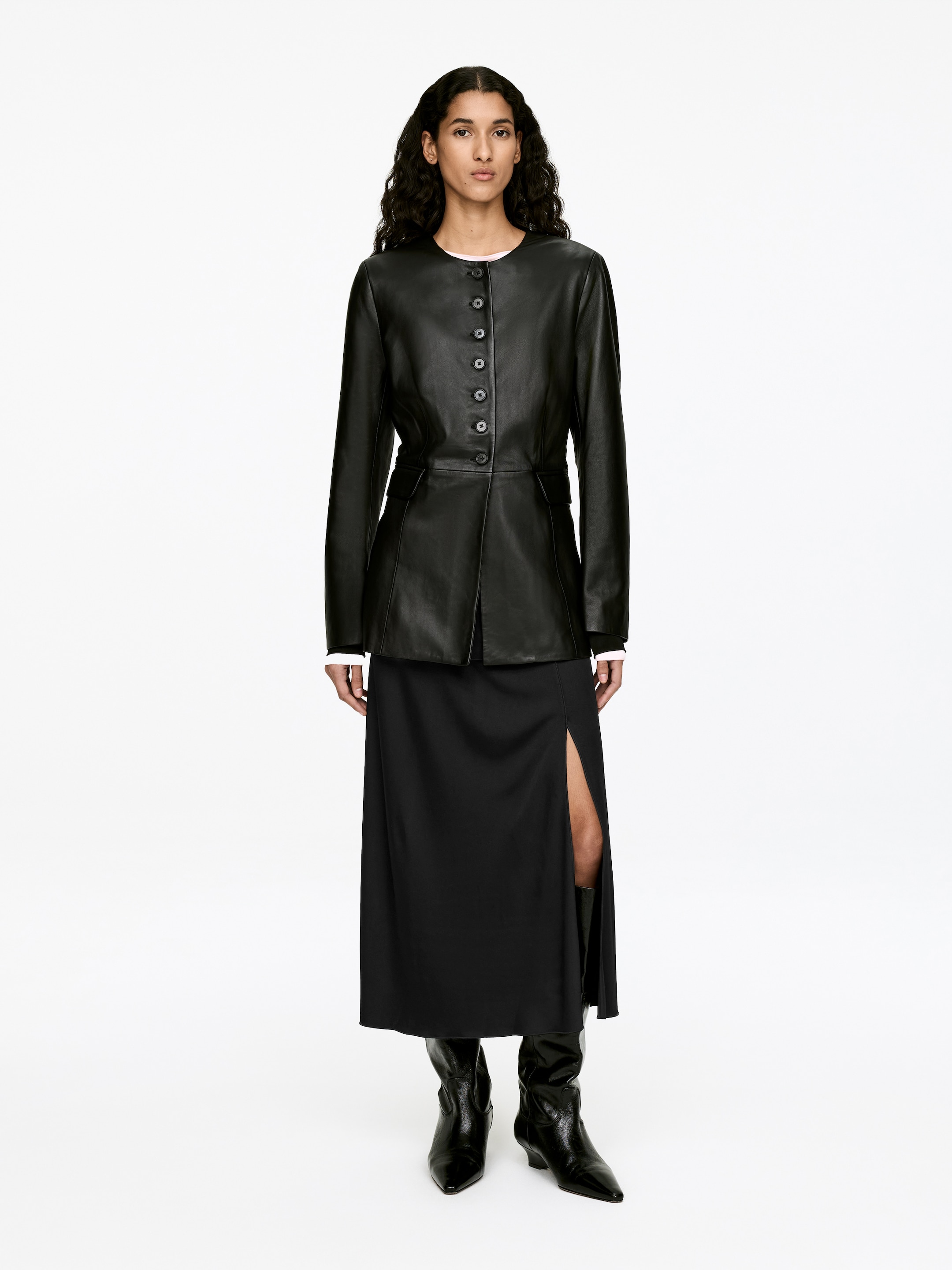 Größeres Bild ansehen: Viskoserock - Schwarz - Ladies | H&M DE 1