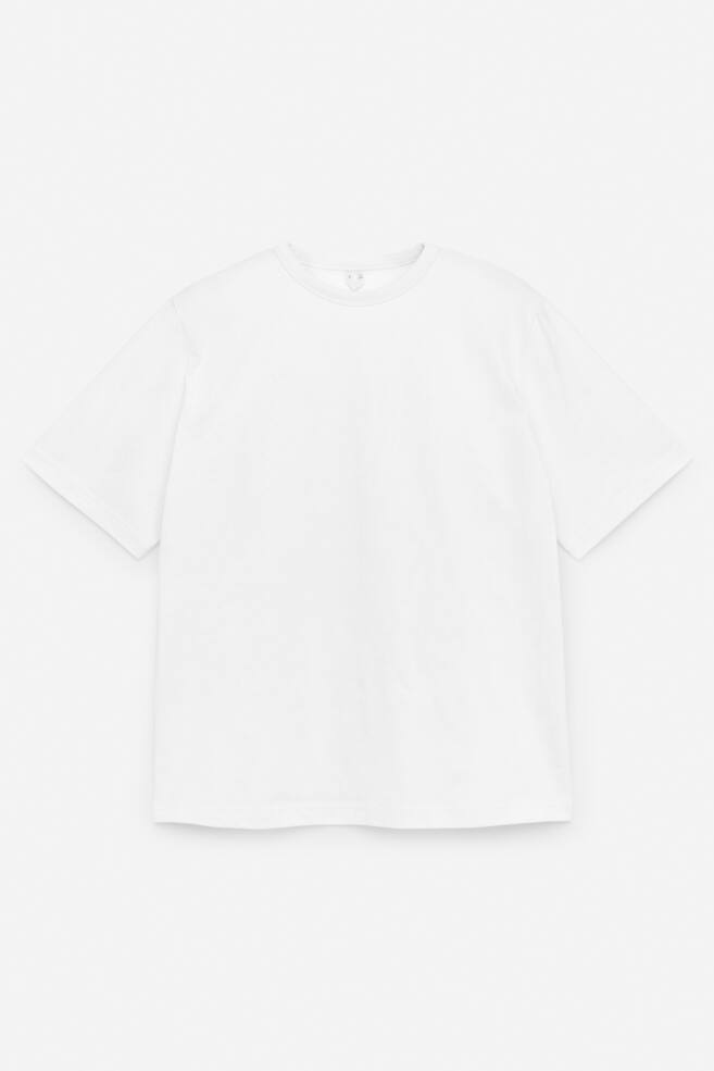 270 GSM Oversized T-Shirt - White/Oat/Black/Dark Pink/Dark Blue/Dark Grey - 1