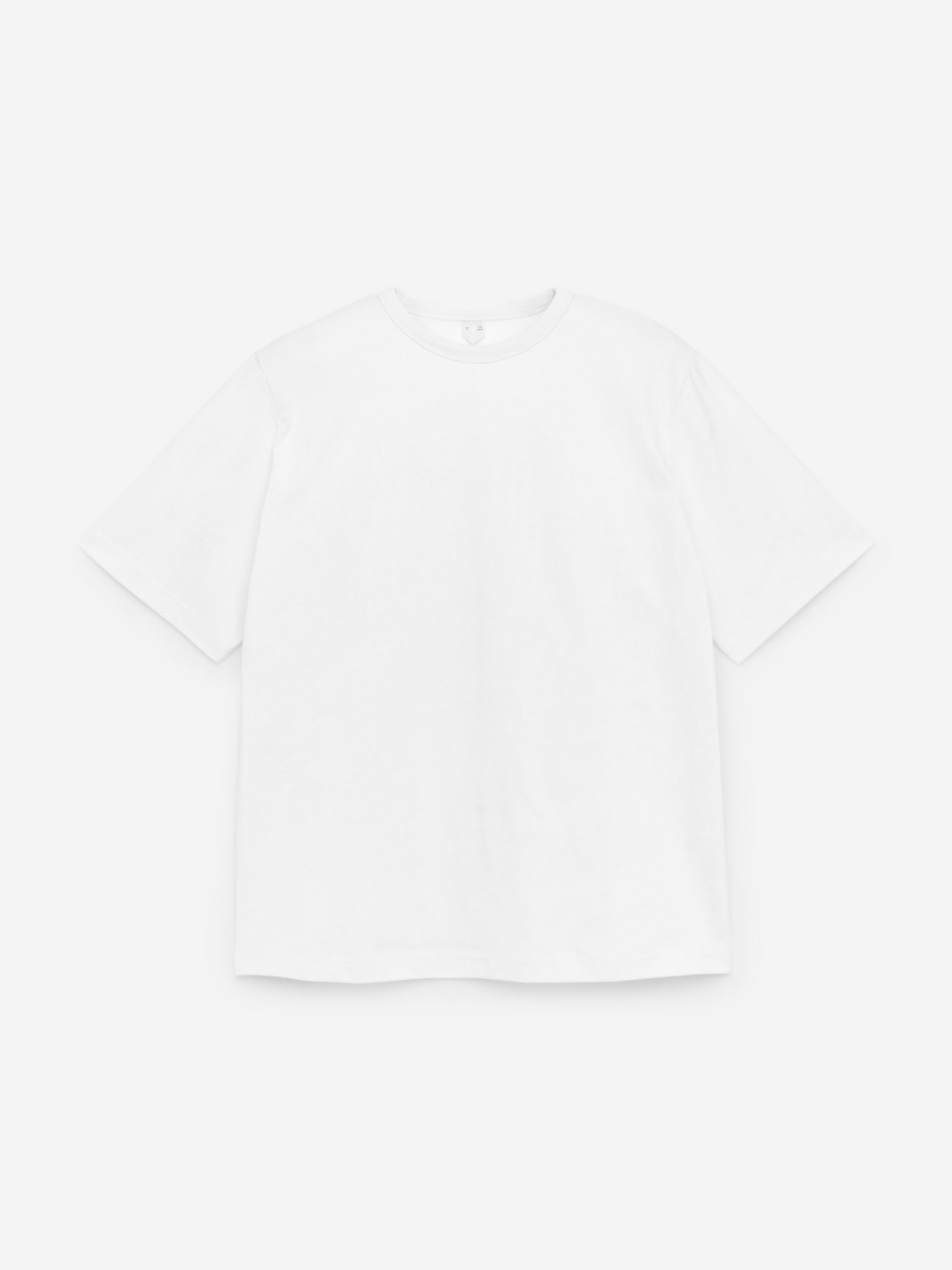 Oversized T-shirt (270 g/m²) - Hvid/Sort/Havre/Mørkeblå - 2