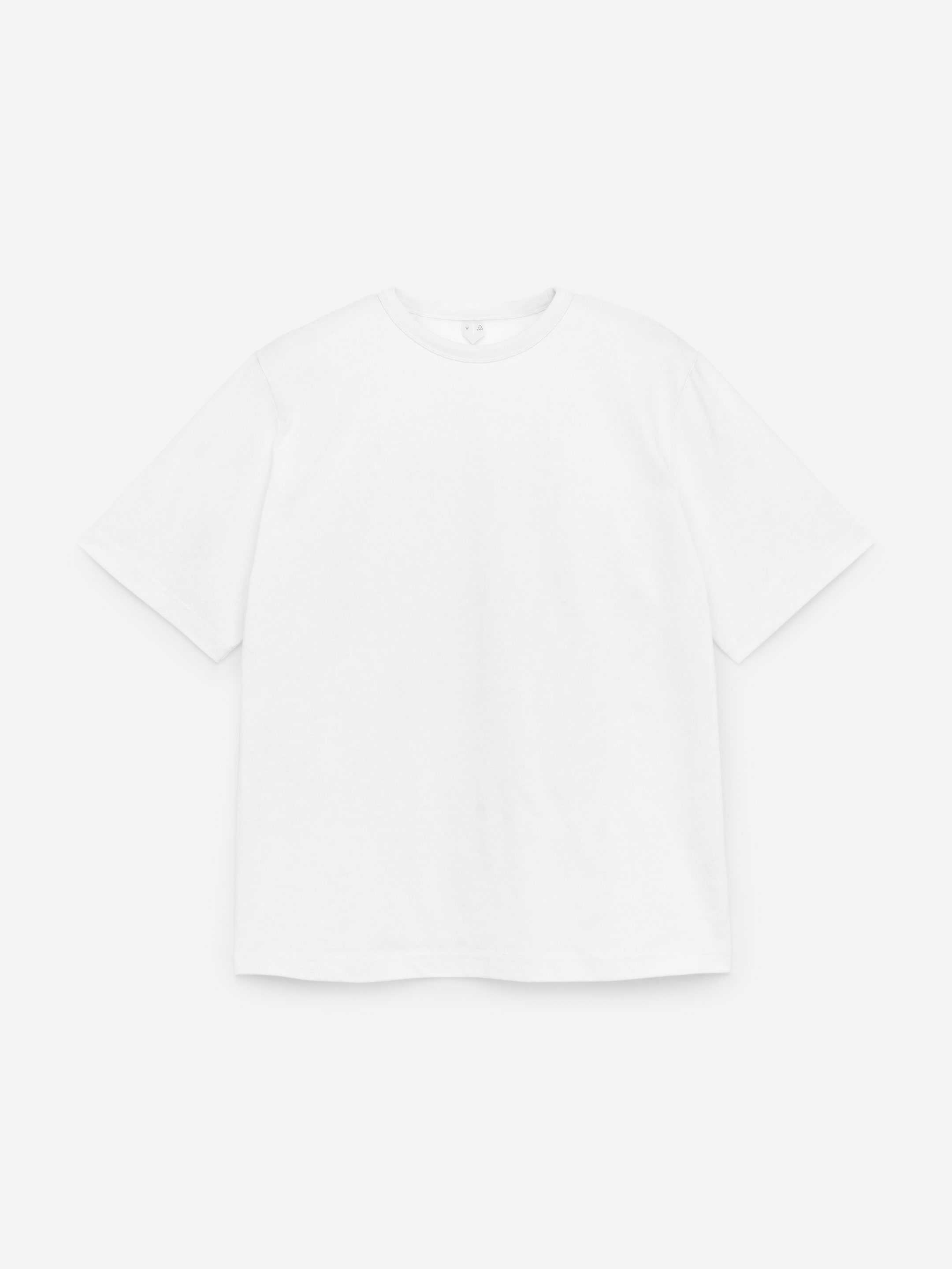 270 GSM Oversized T-Shirt-#FFFFFF-11649