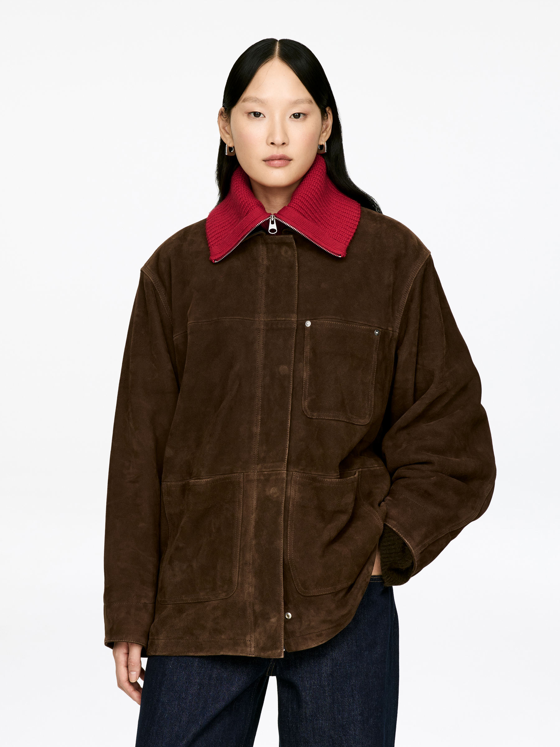 Wool Collar - Red - Women - StillMedia/Lookbook - 2